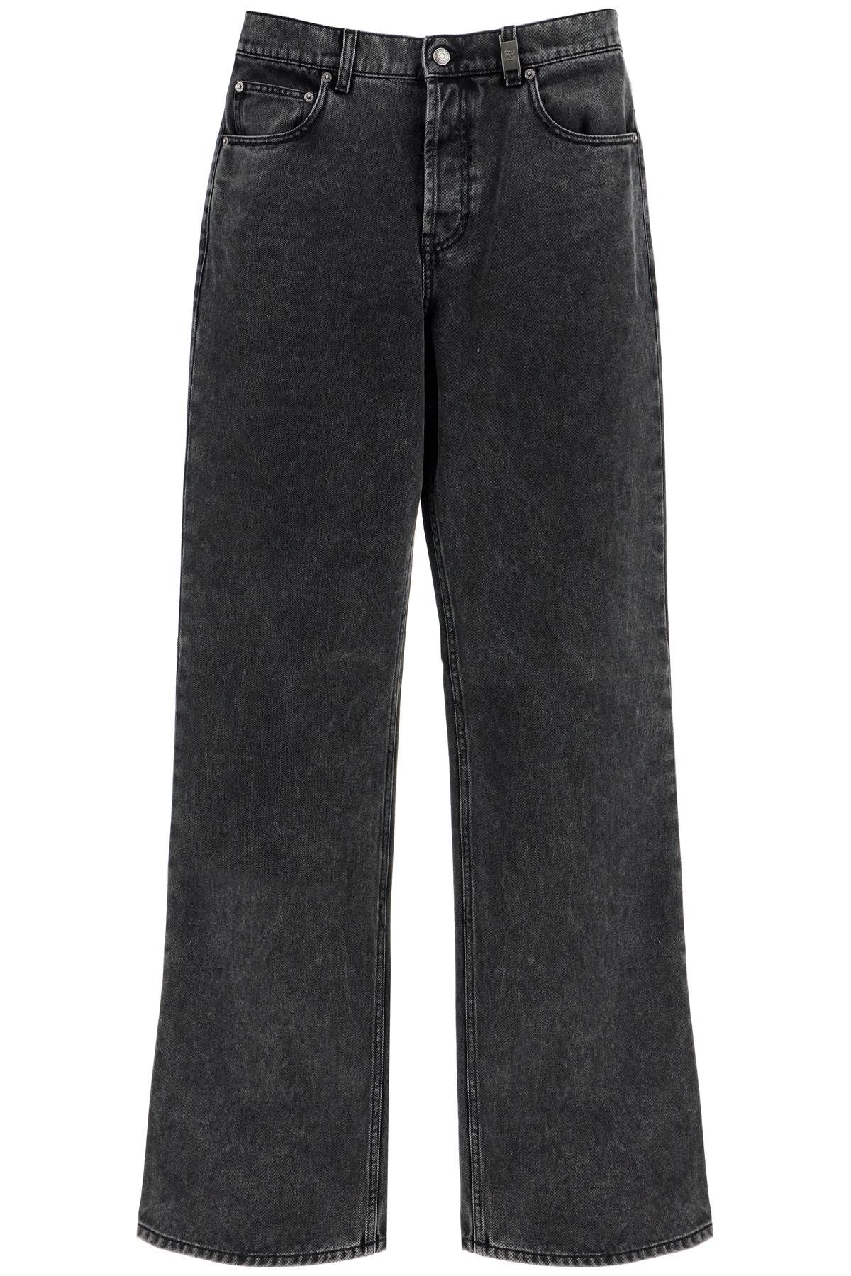 Alexander McQueen ALEXANDER MCQUEEN low-waisted baggy jeans