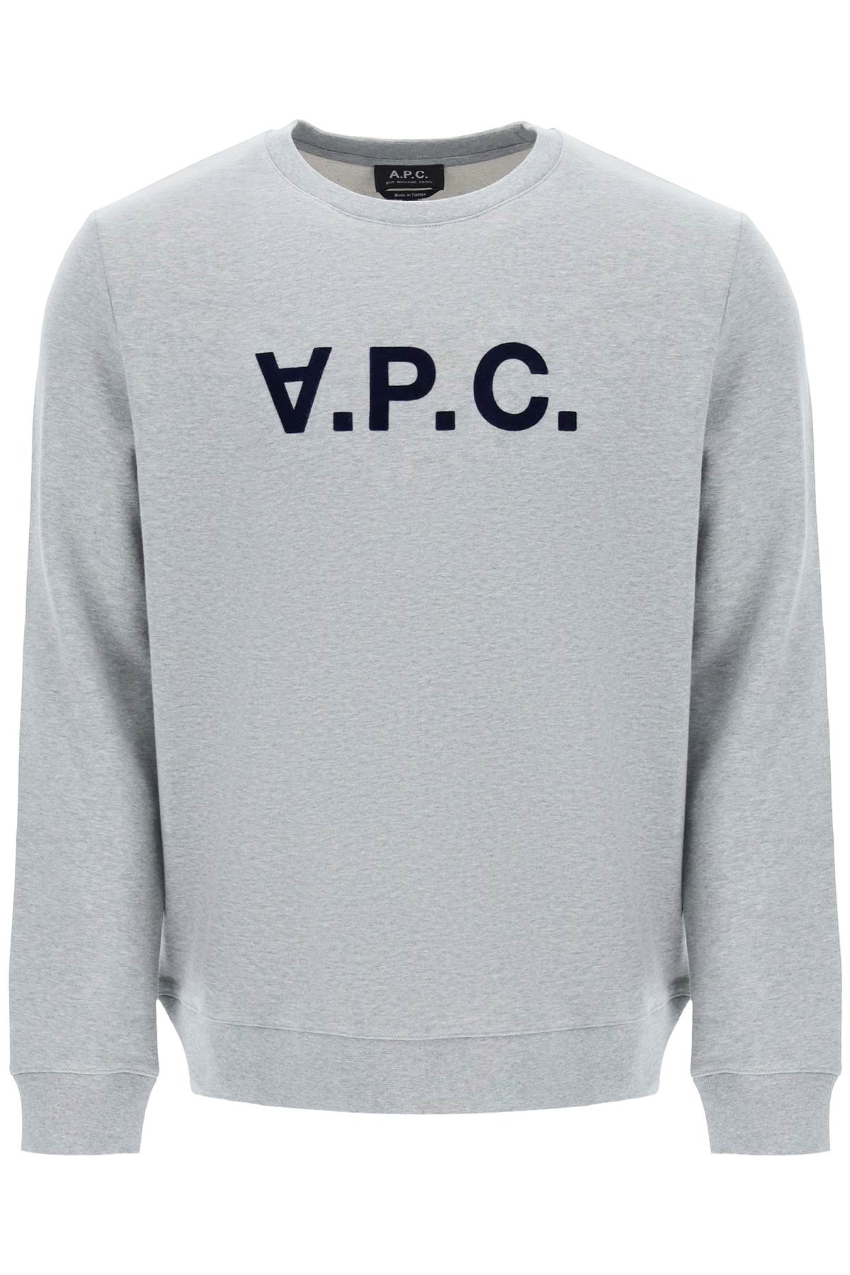 A.P.C. A. P.C. flock v. p.c. logo sweatshirt