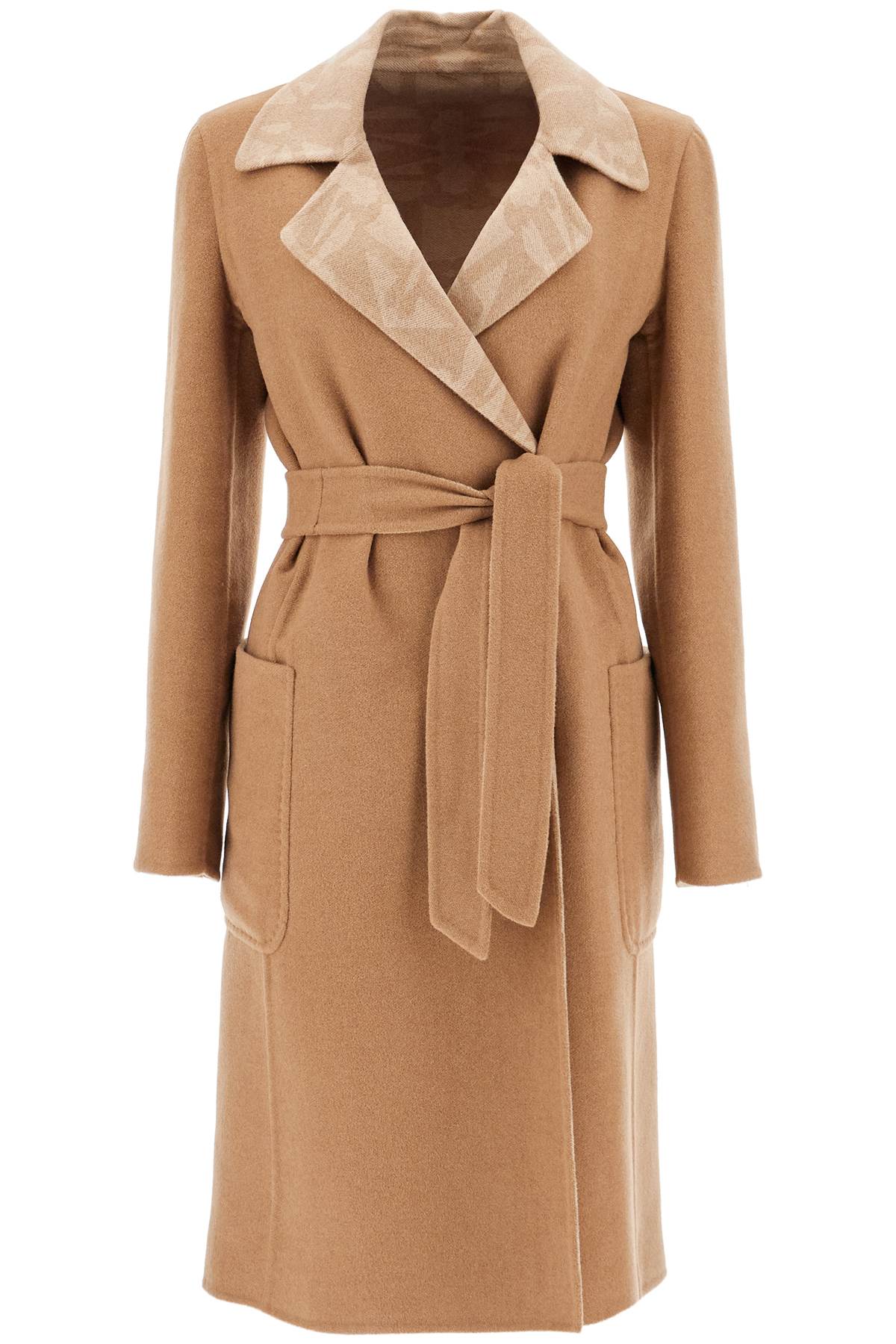 Max Mara MAX MARA reversible coat with robe 'd