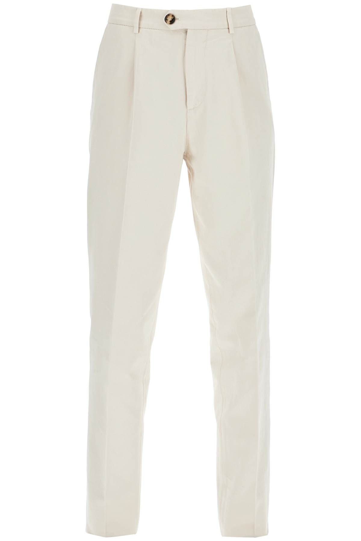 Brunello Cucinelli BRUNELLO CUCINELLI leisure fit gabardine trousers