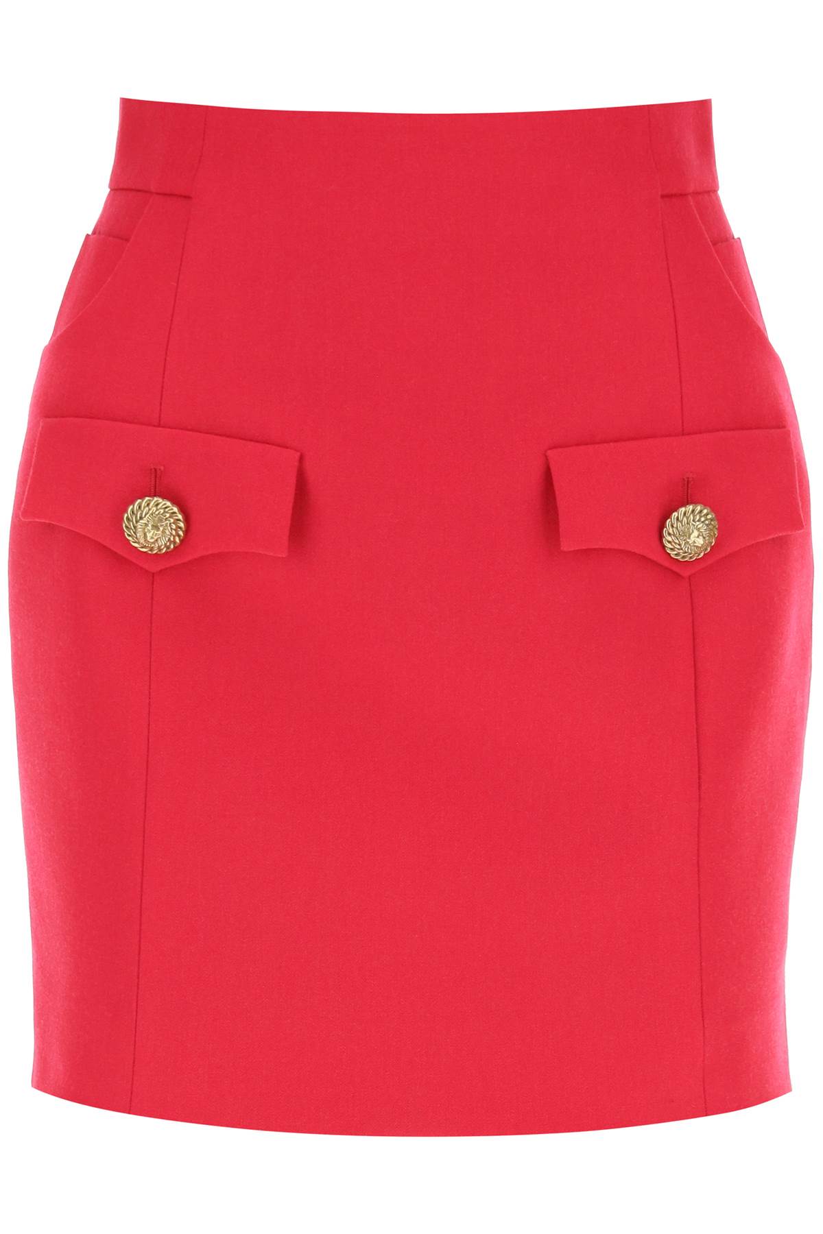 Balmain BALMAIN grain de poudre mini skirt