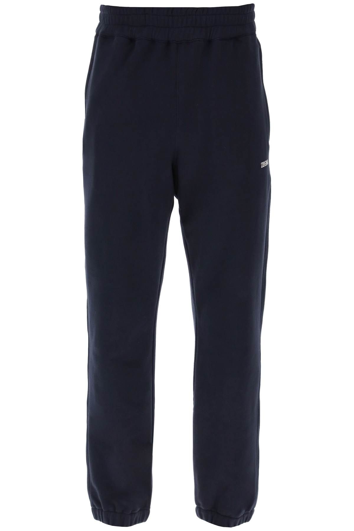 zegna ZEGNA cotton sweatpants with brushed finish