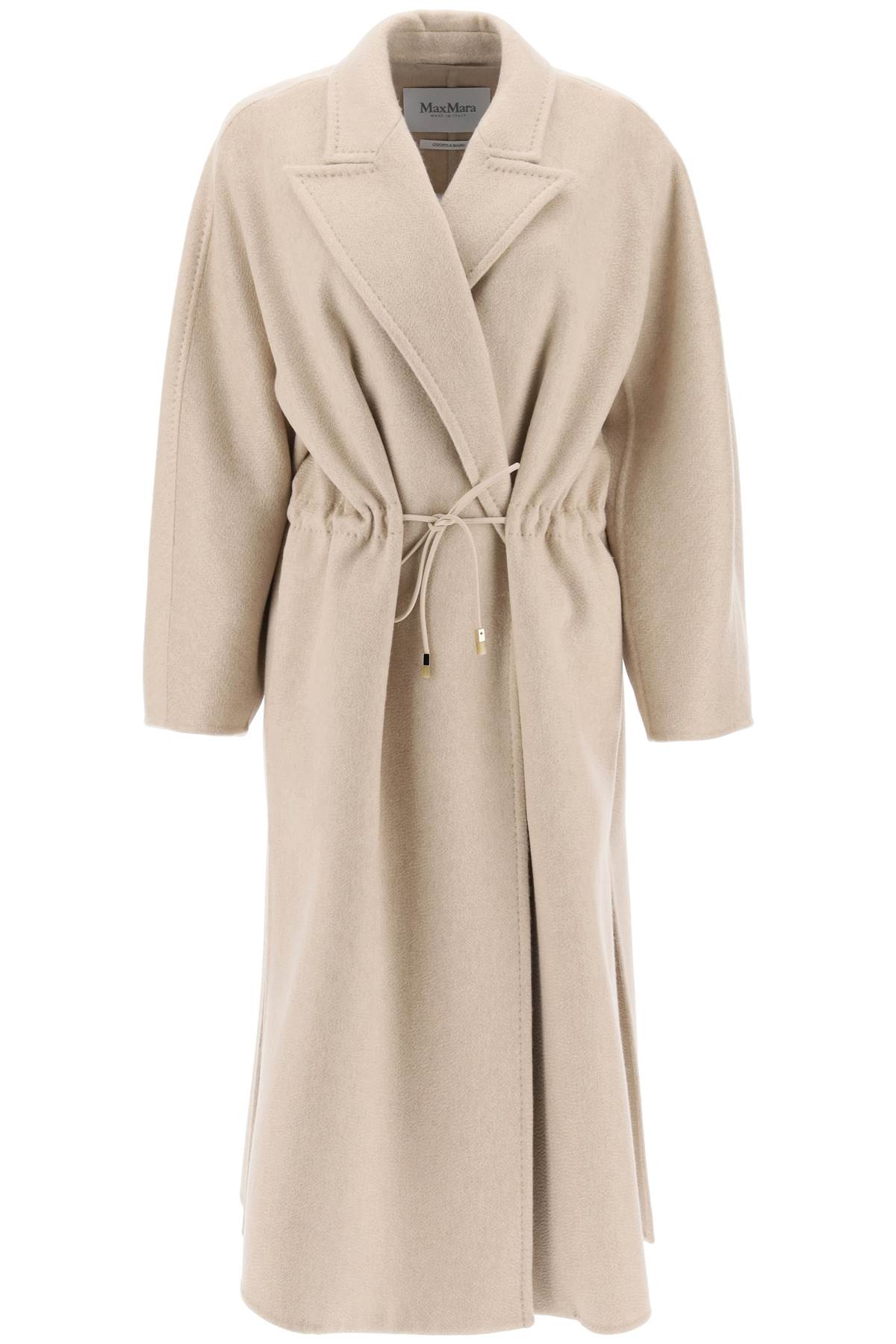 Max Mara MAX MARA bertone cashmere drawstring coat