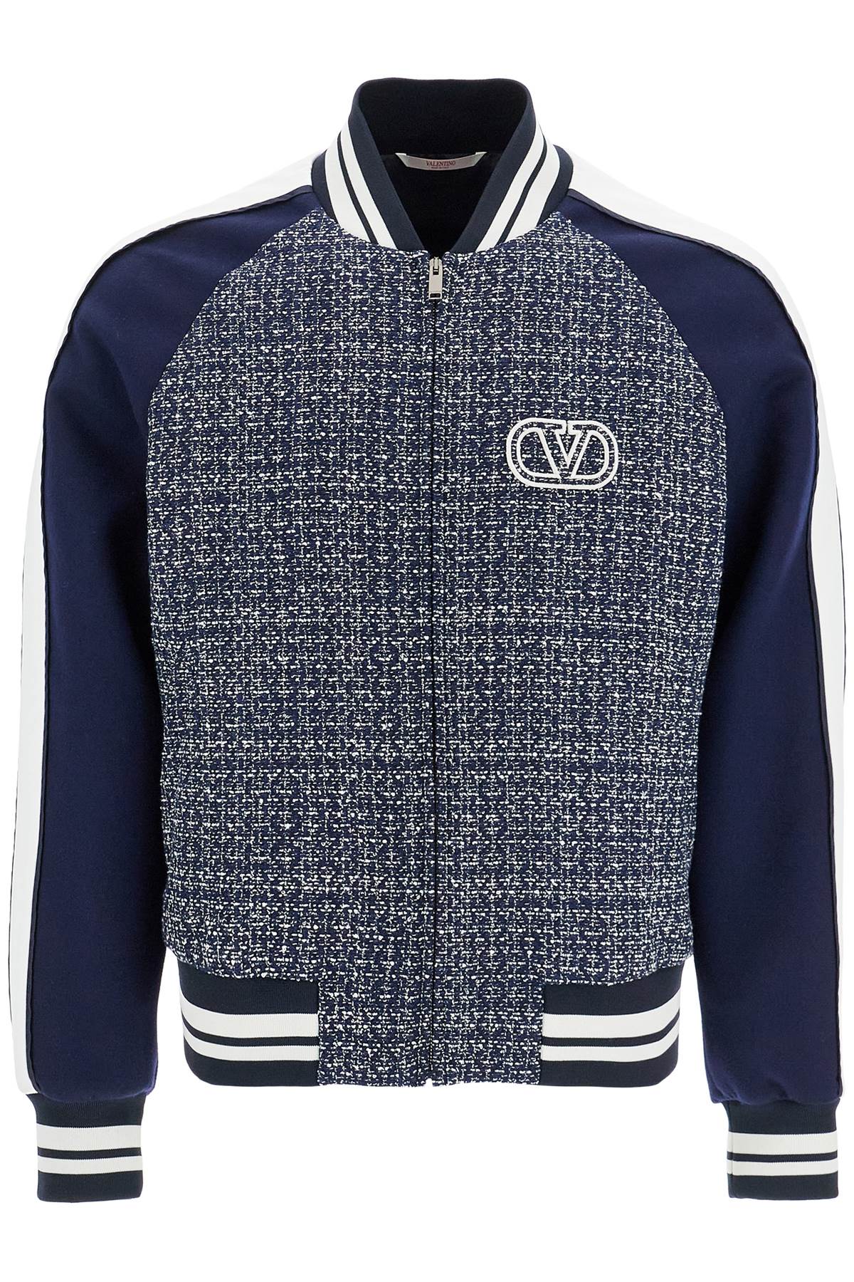 VALENTINO GARAVANI VALENTINO GARAVANI tweed bomber jacket for