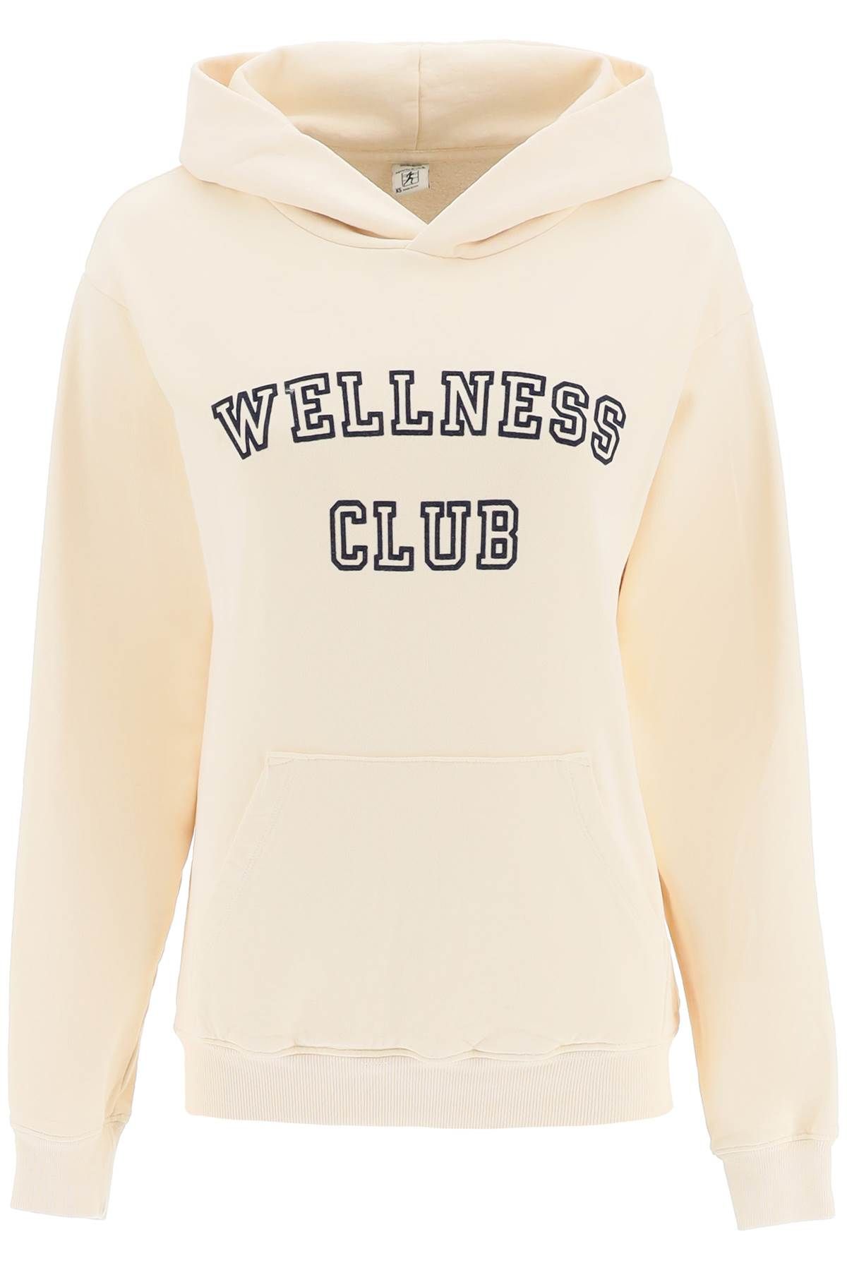  SPORTY RICH hoodie with lettering logo