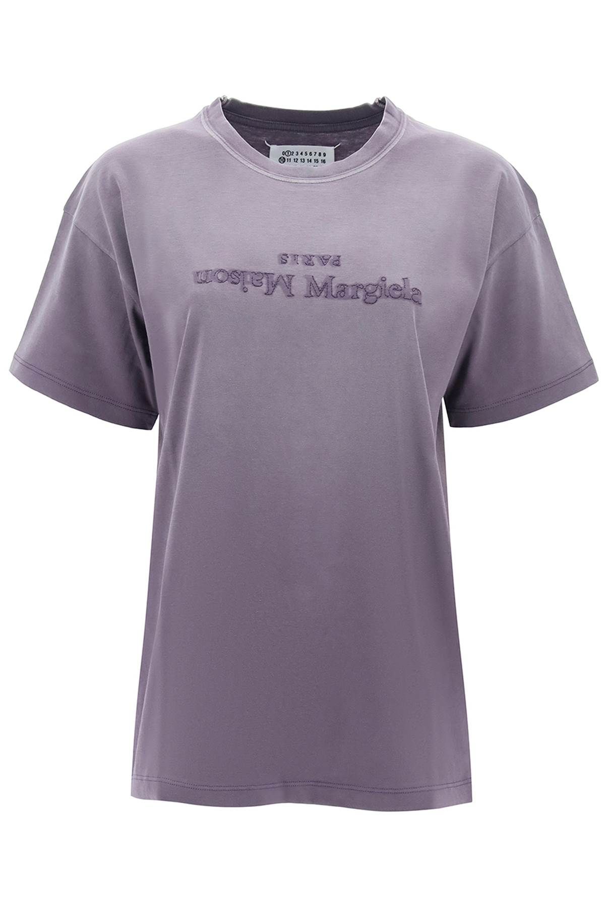 Maison Margiela MAISON MARGIELA "reverse logo embroidered t-shirt with