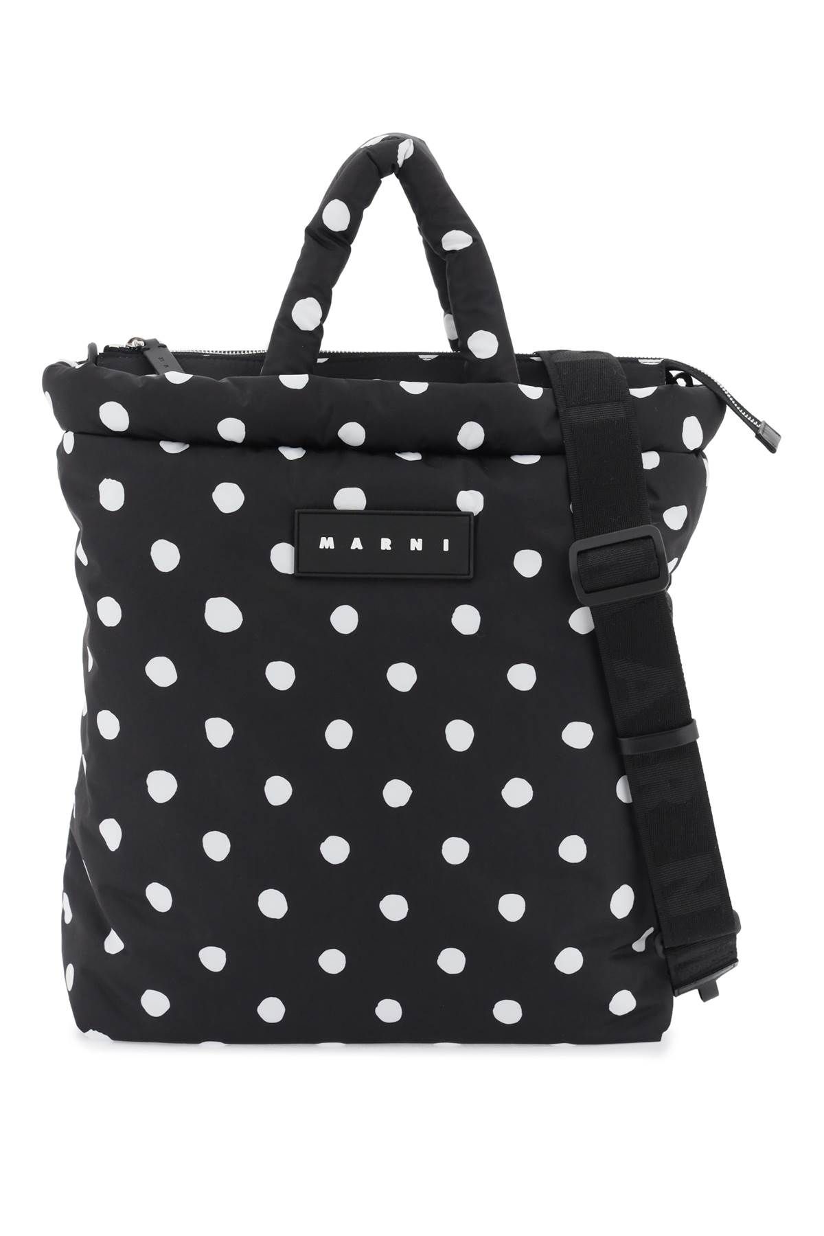 Marni MARNI polka-dot print tote bag