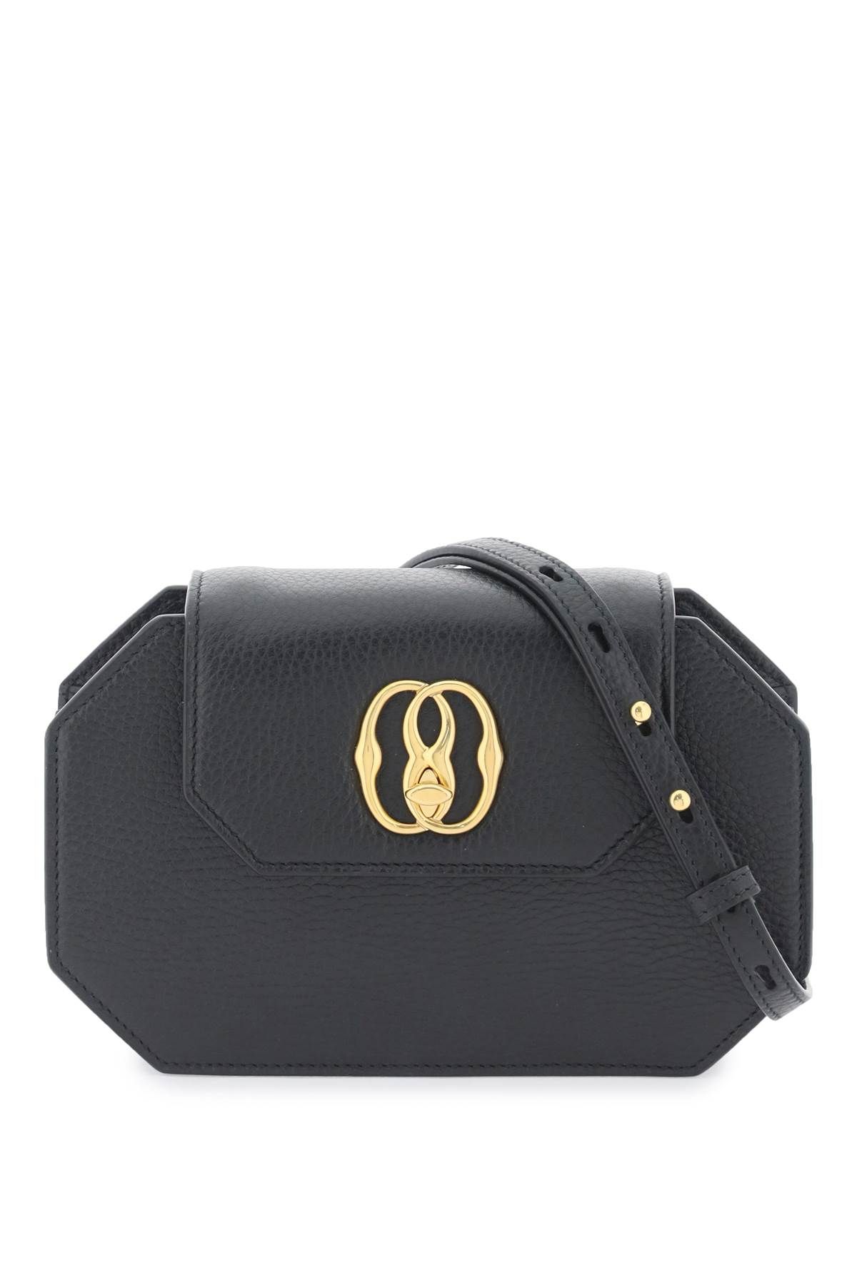 BALLY BALLY emblem octogone clutch