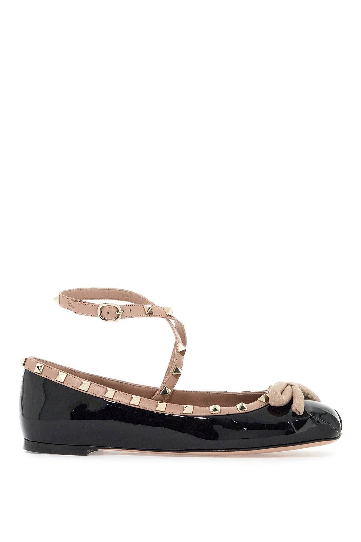 VALENTINO GARAVANI VALENTINO GARAVANI 'rockstud patent leather ball