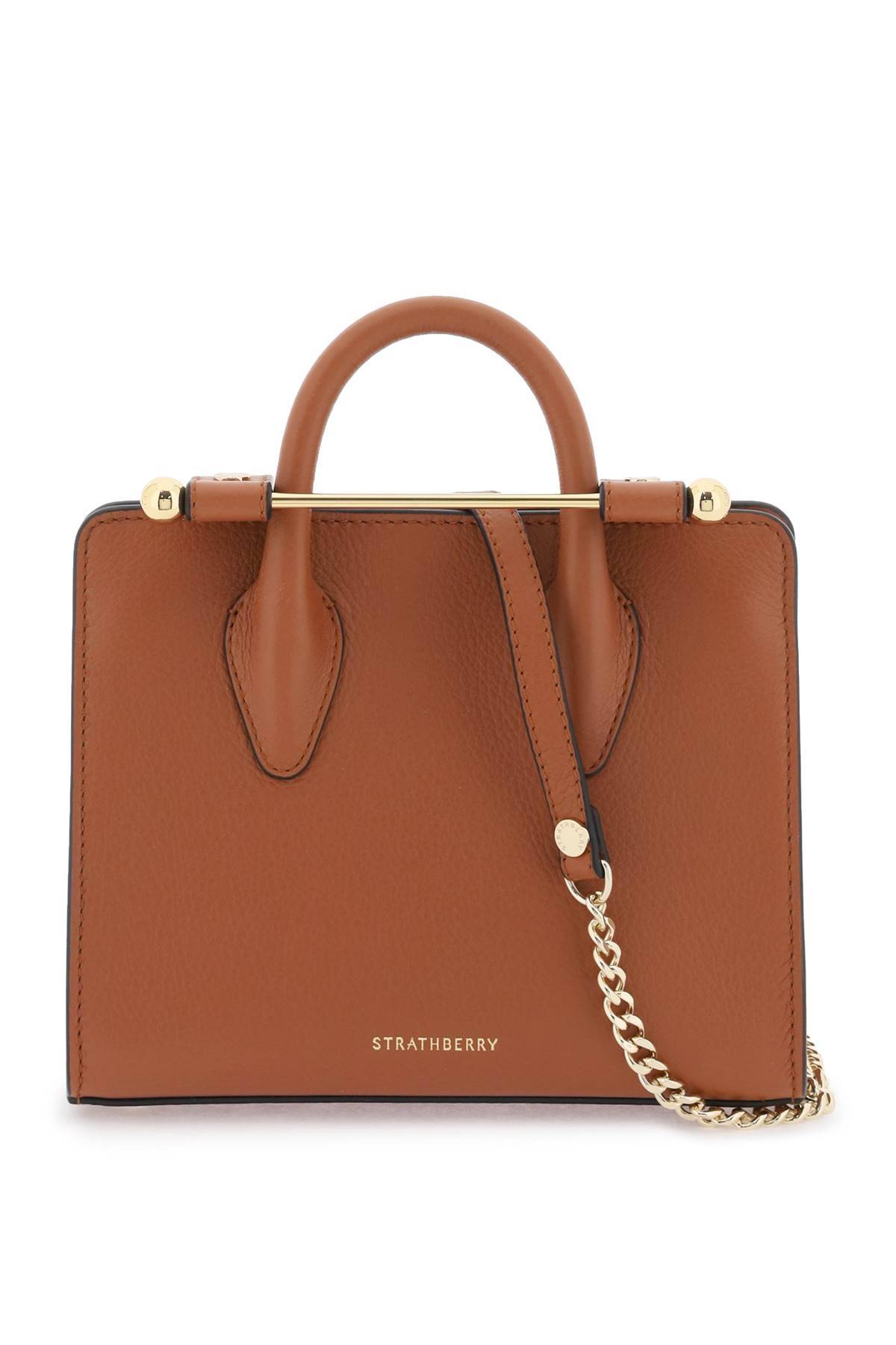 Strathberry STRATHBERRY nano tote leather bag