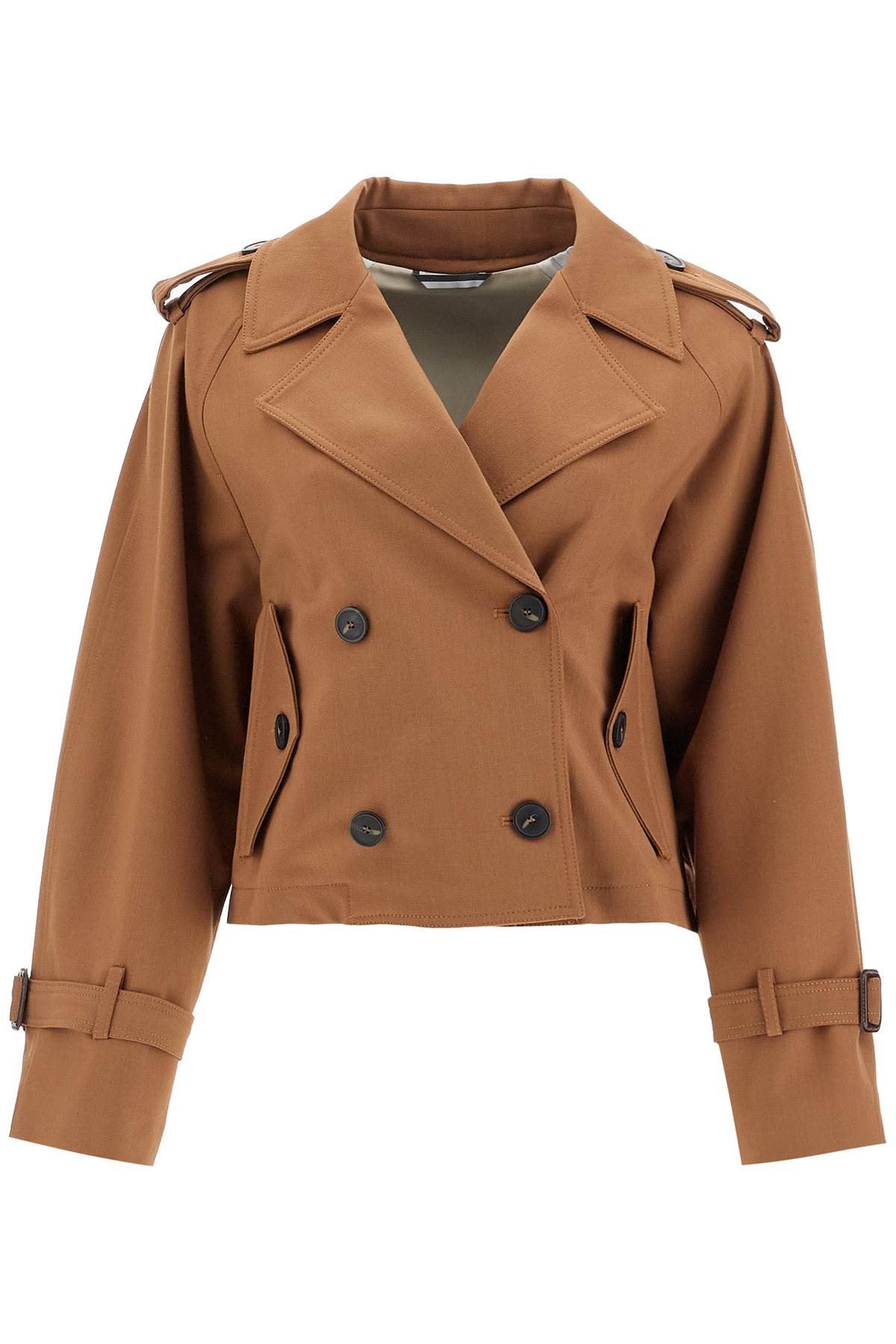 Weekend Max Mara WEEKEND MAX MARA short rainproof gabardine trench