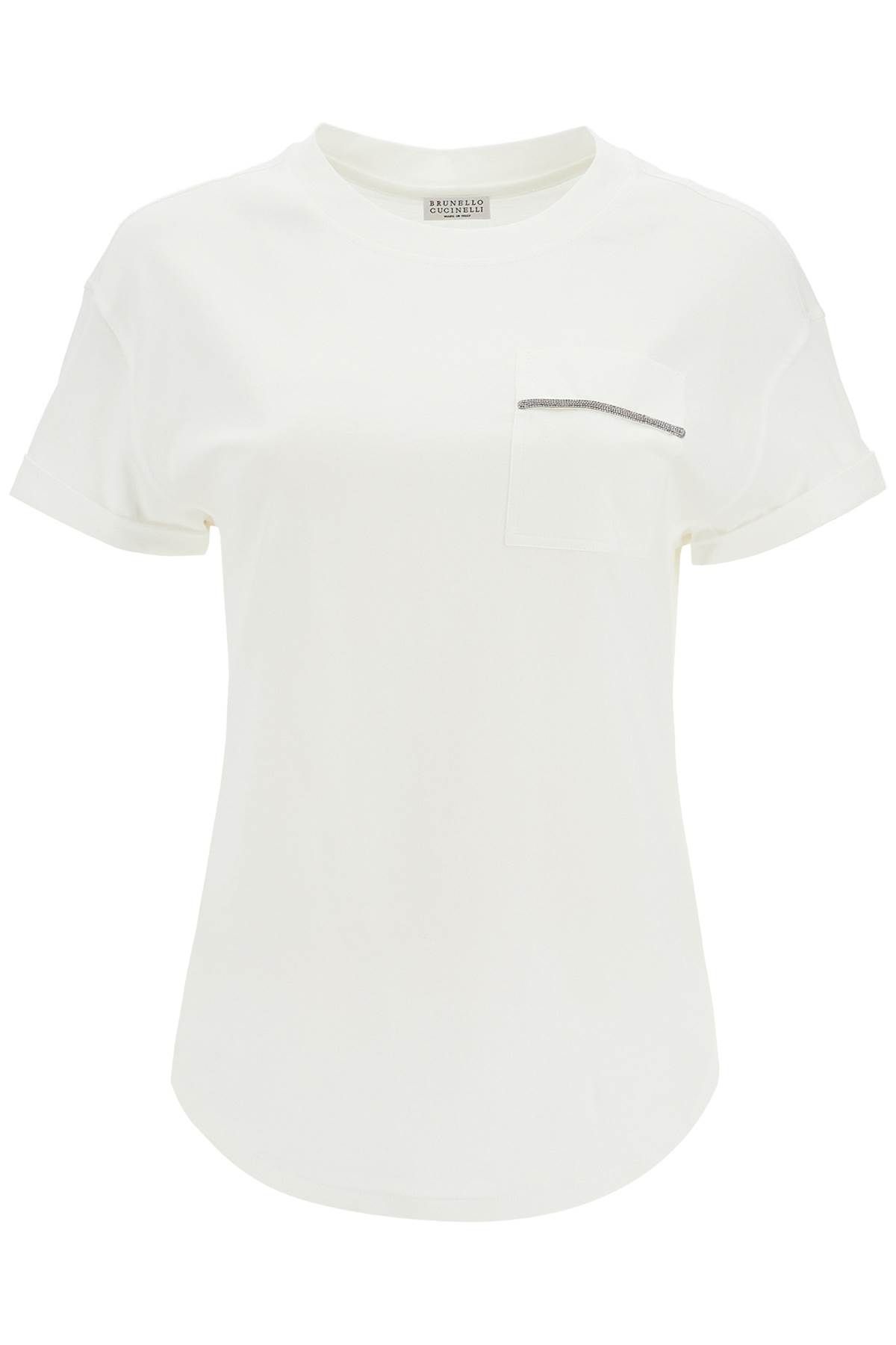 Brunello Cucinelli BRUNELLO CUCINELLI "shiny pocket detail t-shirt