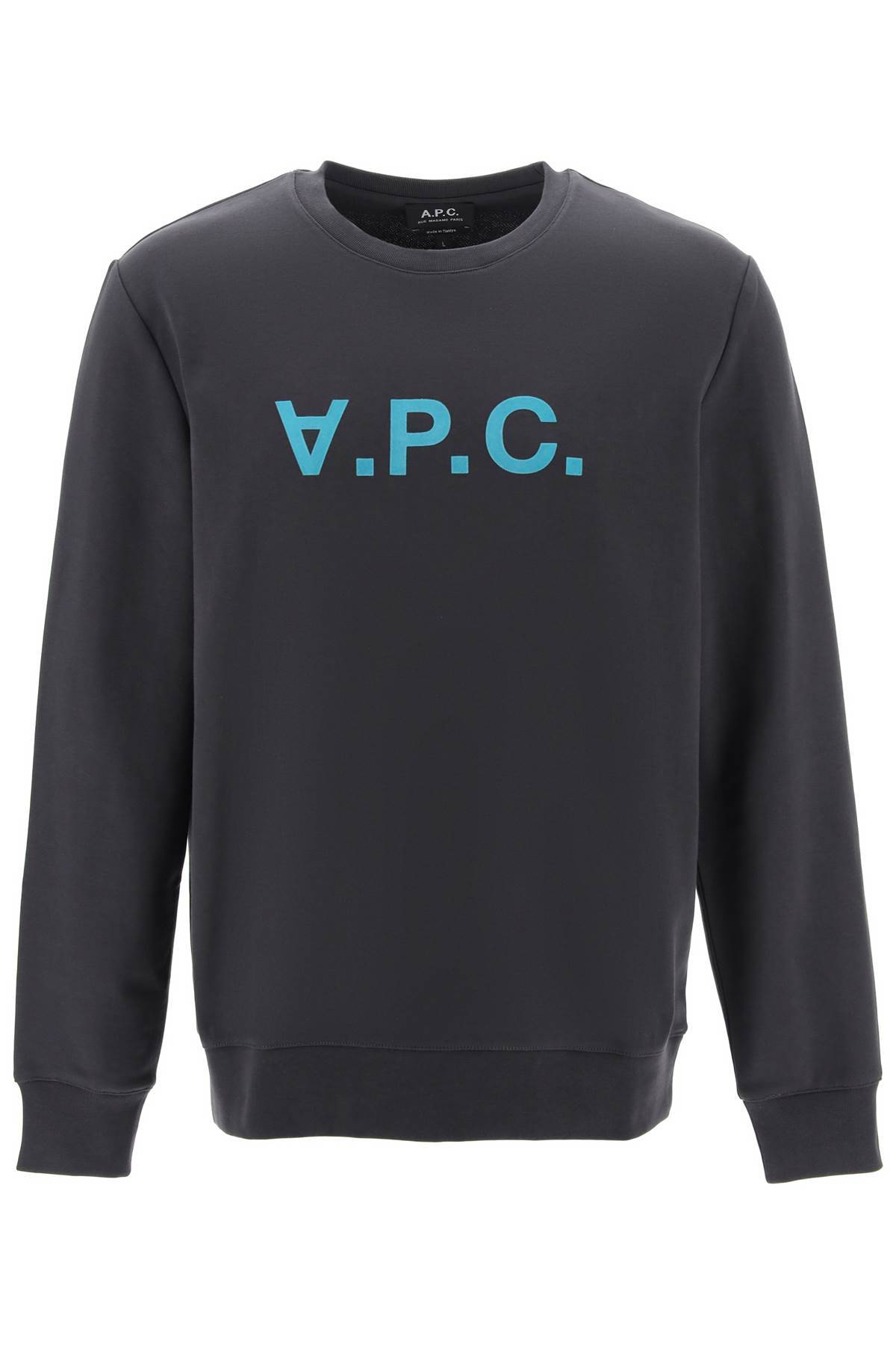 A.P.C. A. P.C. flock v. p.c. logo sweatshirt