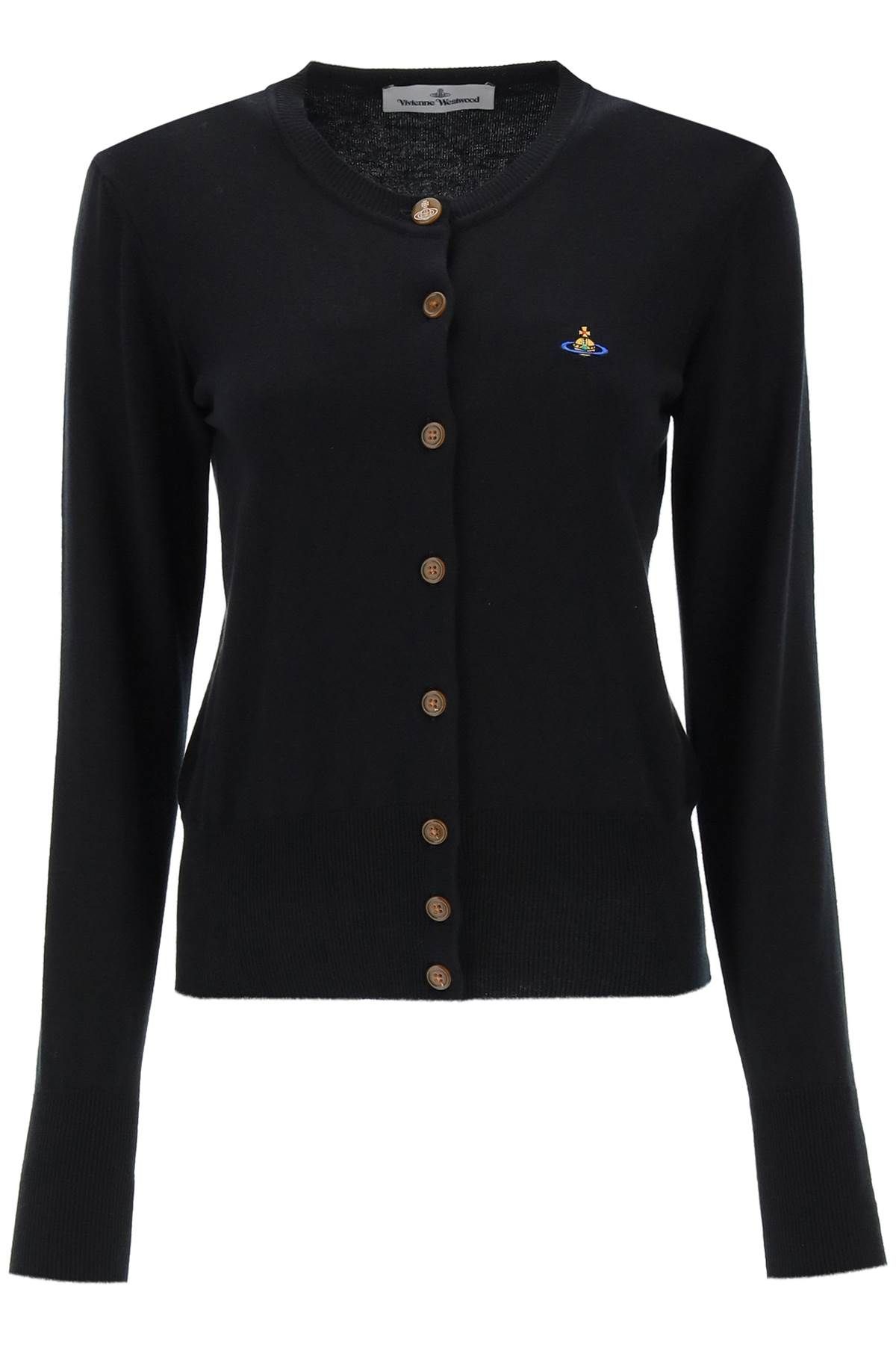 Vivienne Westwood VIVIENNE WESTWOOD bea cardigan with logo embroidery