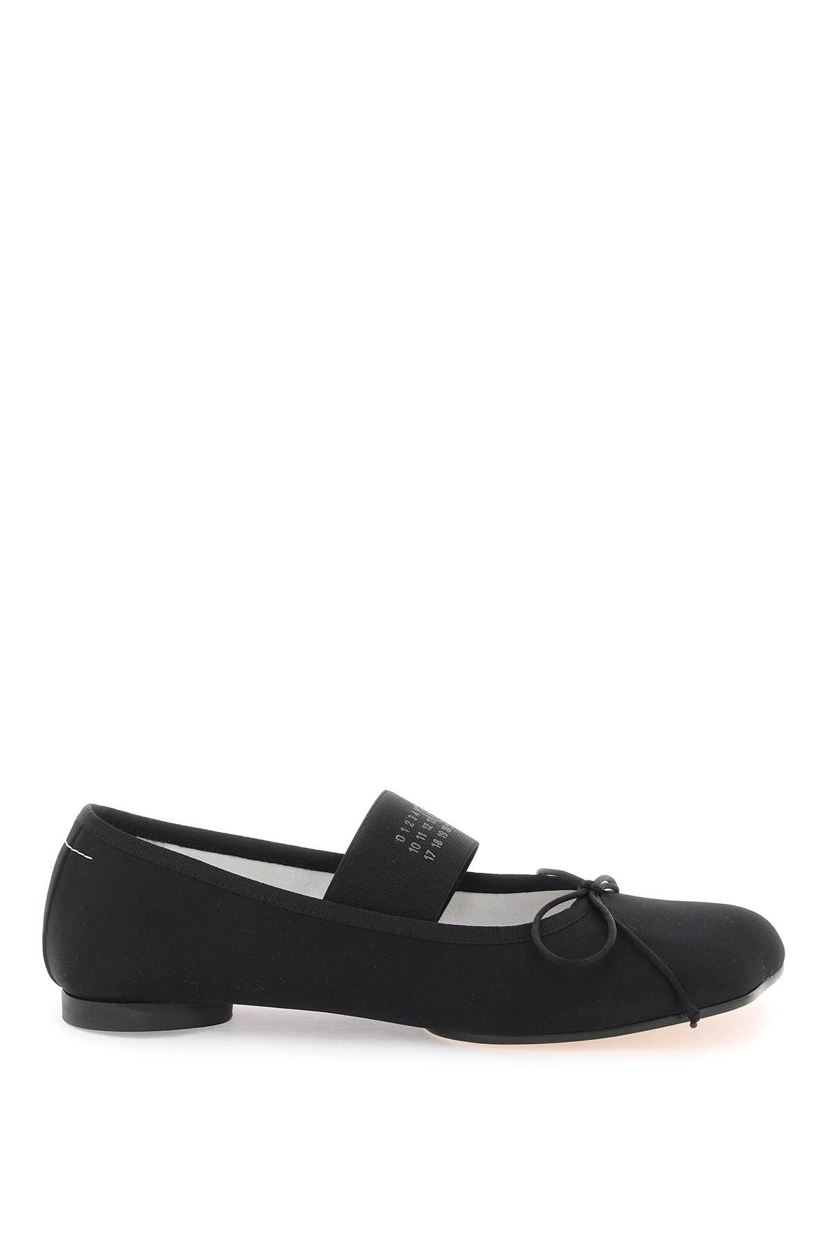 MM6 Maison Margiela MM6 MAISON MARGIELA anatomic satin ballet flats for