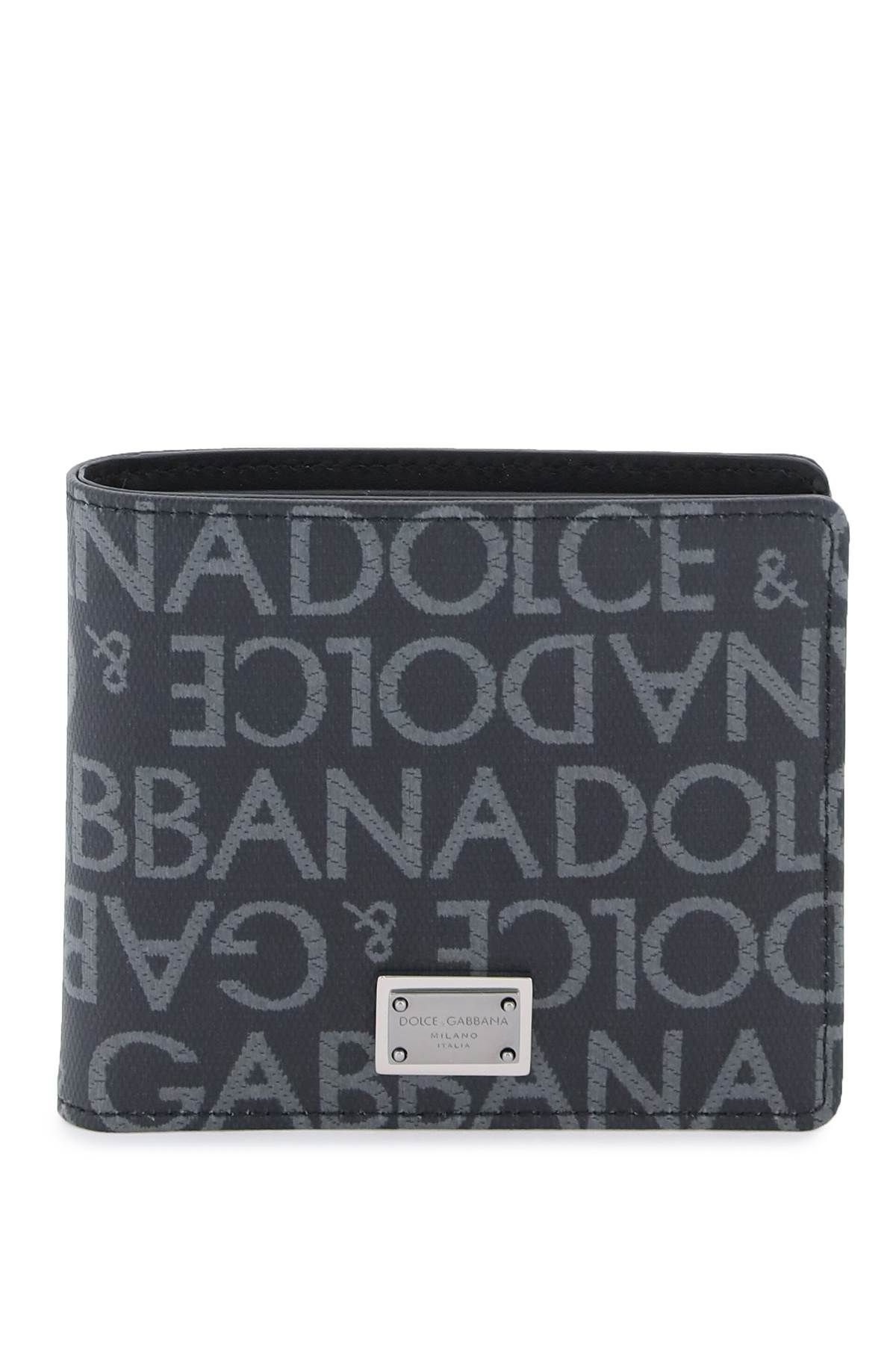 Dolce & Gabbana DOLCE & GABBANA jacquard logo wallet