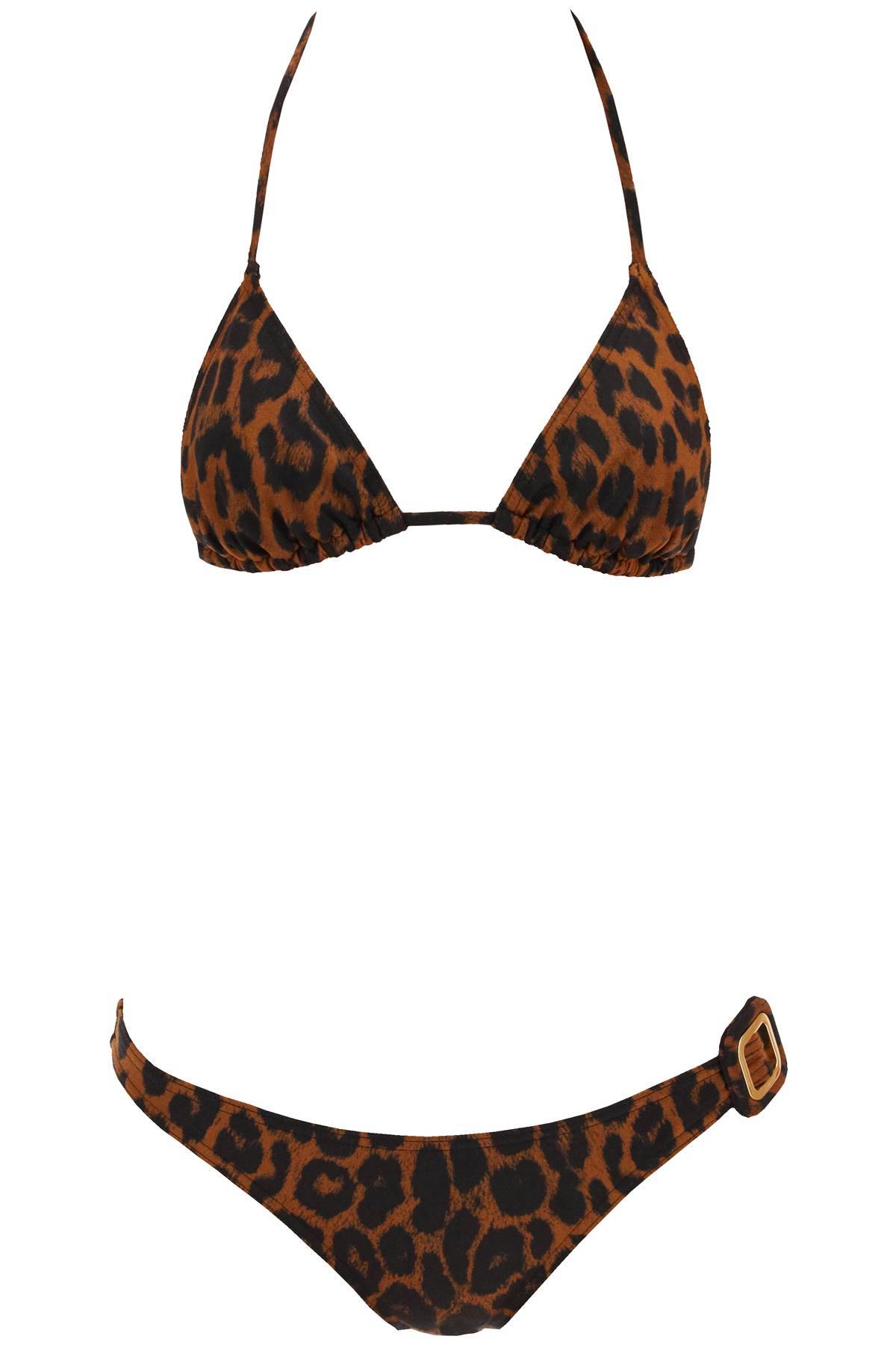 Tom Ford TOM FORD leopard print bikini set.