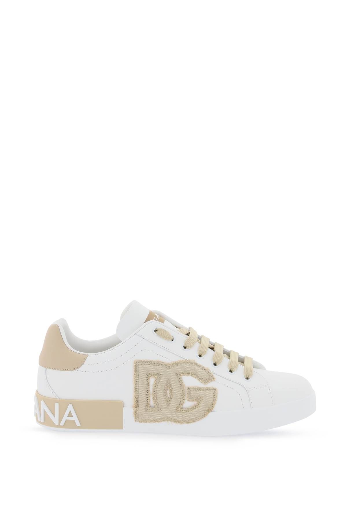 Dolce & Gabbana DOLCE & GABBANA "leather portofino sneakers with dg