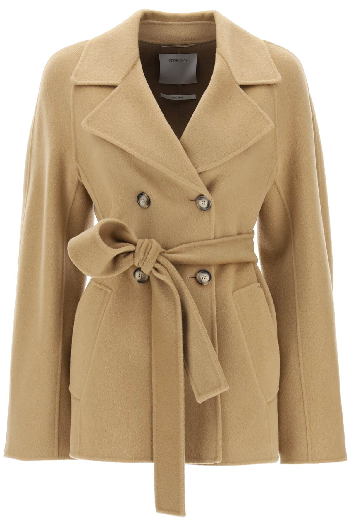 Sportmax SPORTMAX umano double-breasted peacoat