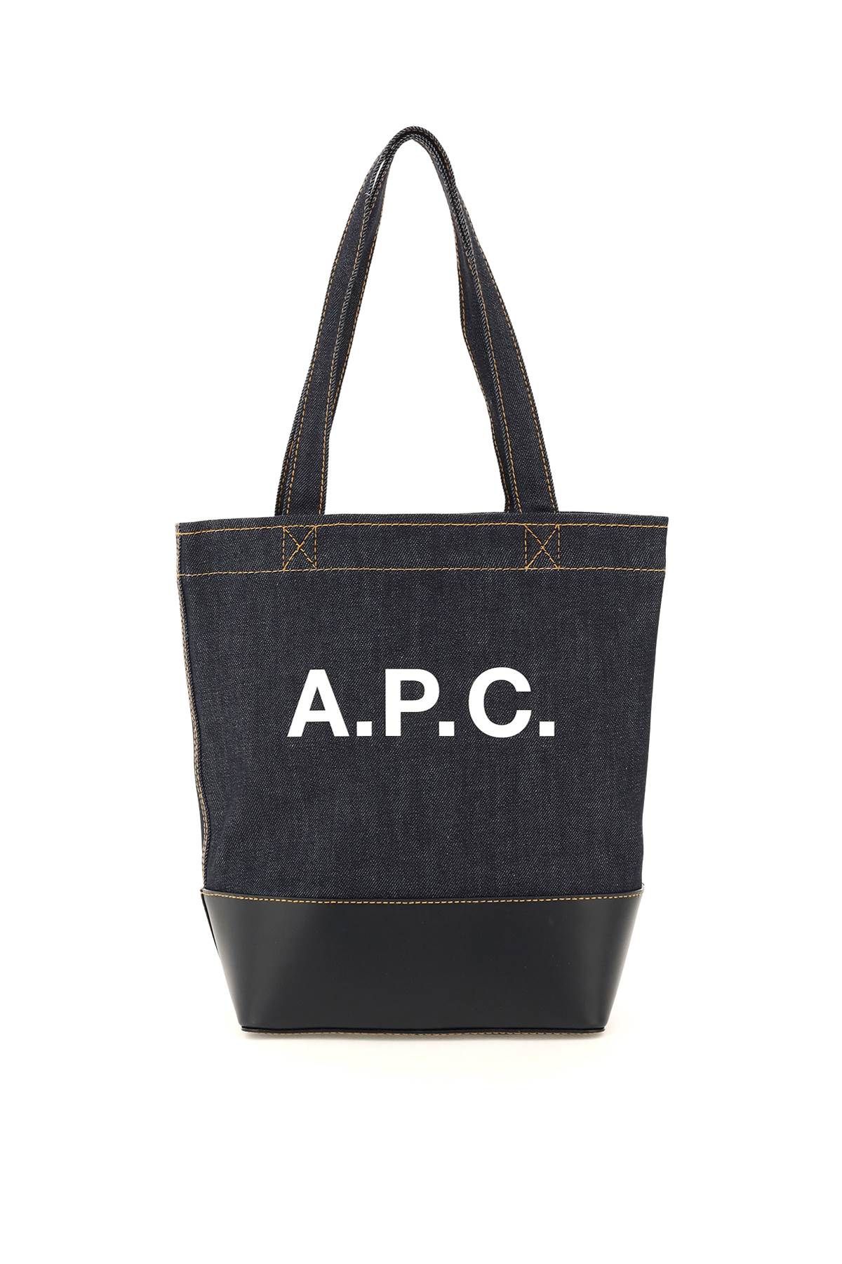 A.P.C. A. P.C. axel small denim tote bag