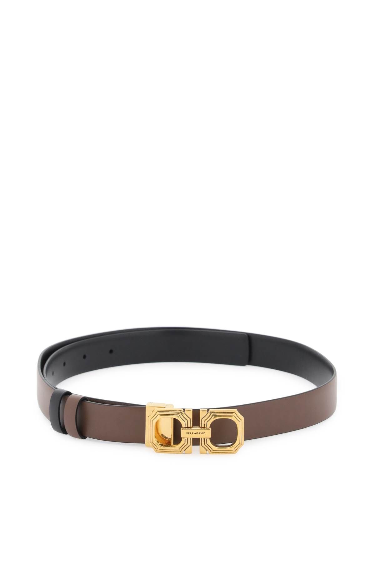 Ferragamo FERRAGAMO gancini reversible belt