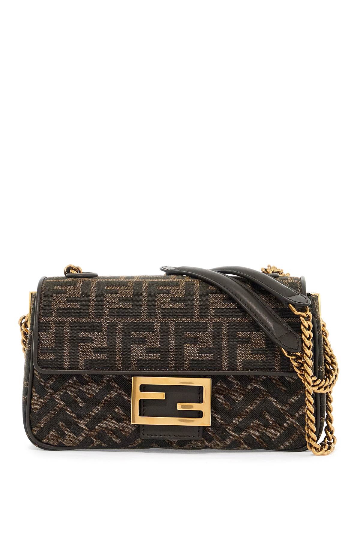 FENDI FENDI medium ff fabric baguette bag