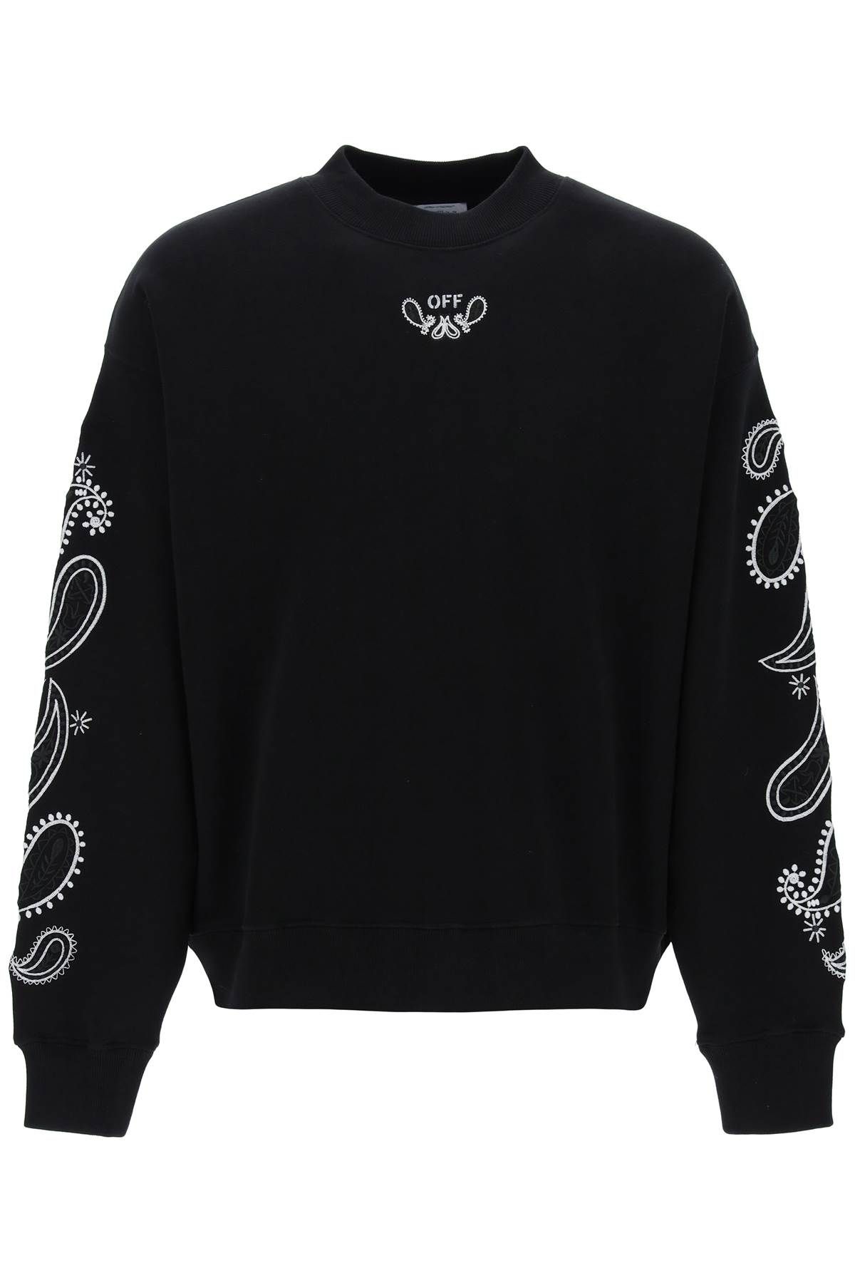 OFF-WHITE OFF-WHITE "arrow bandana crewneck sweat