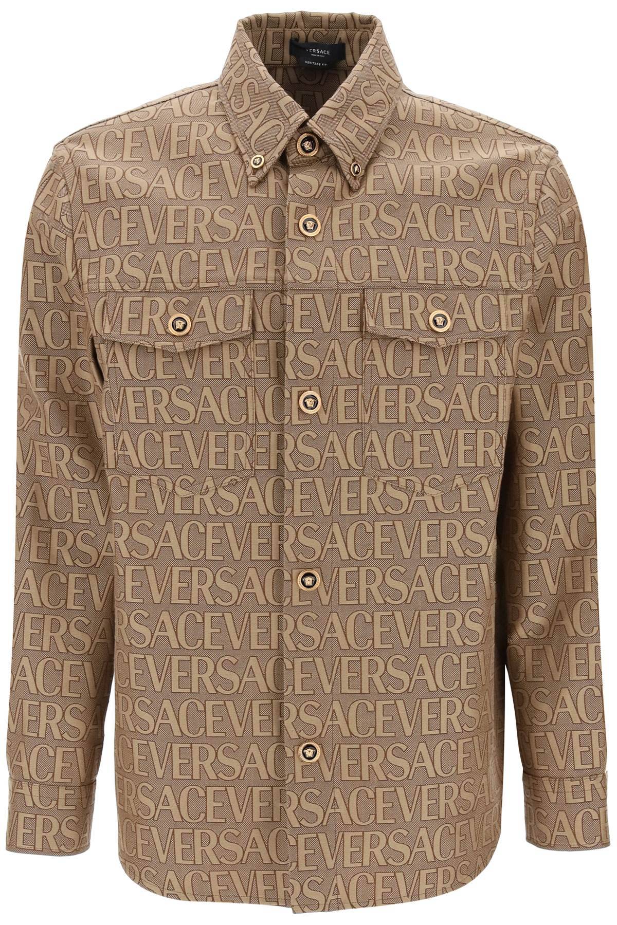 Versace VERSACE versace allover overshirt jacket