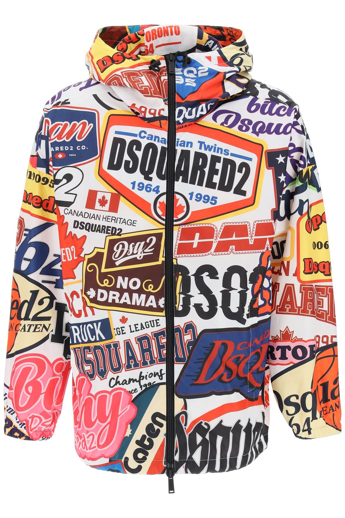 Dsquared2 DSQUARED2 logomania windbreaker jacket