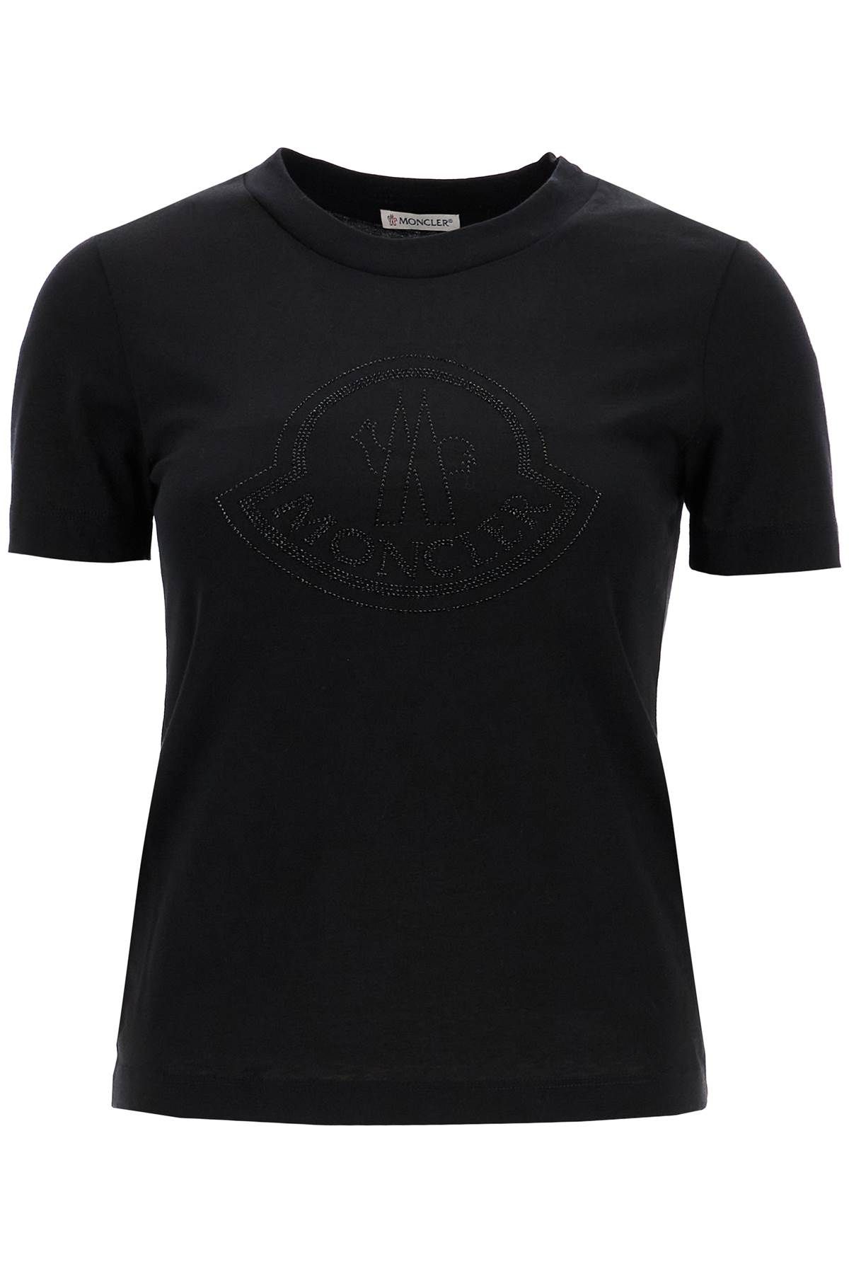 Moncler MONCLER 'logo rhinestone t-shirt