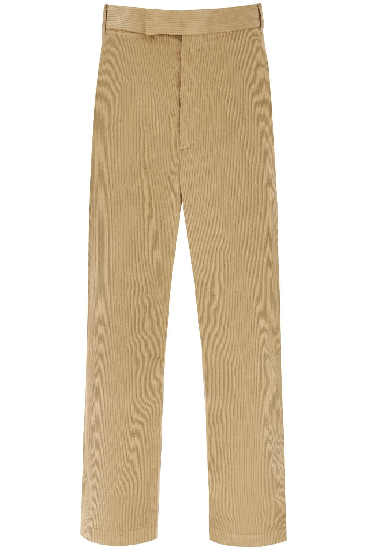 Thom Browne THOM BROWNE cropped pants in corduroy