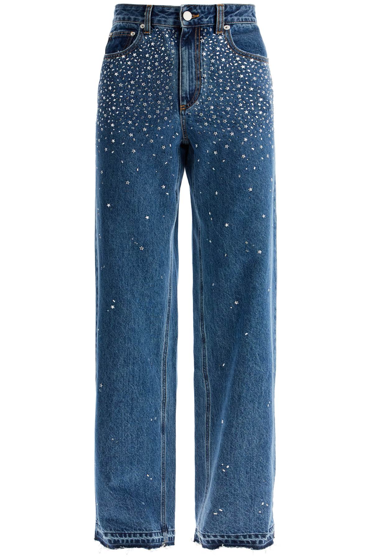 Alessandra Rich ALESSANDRA RICH baggy jeans with applique