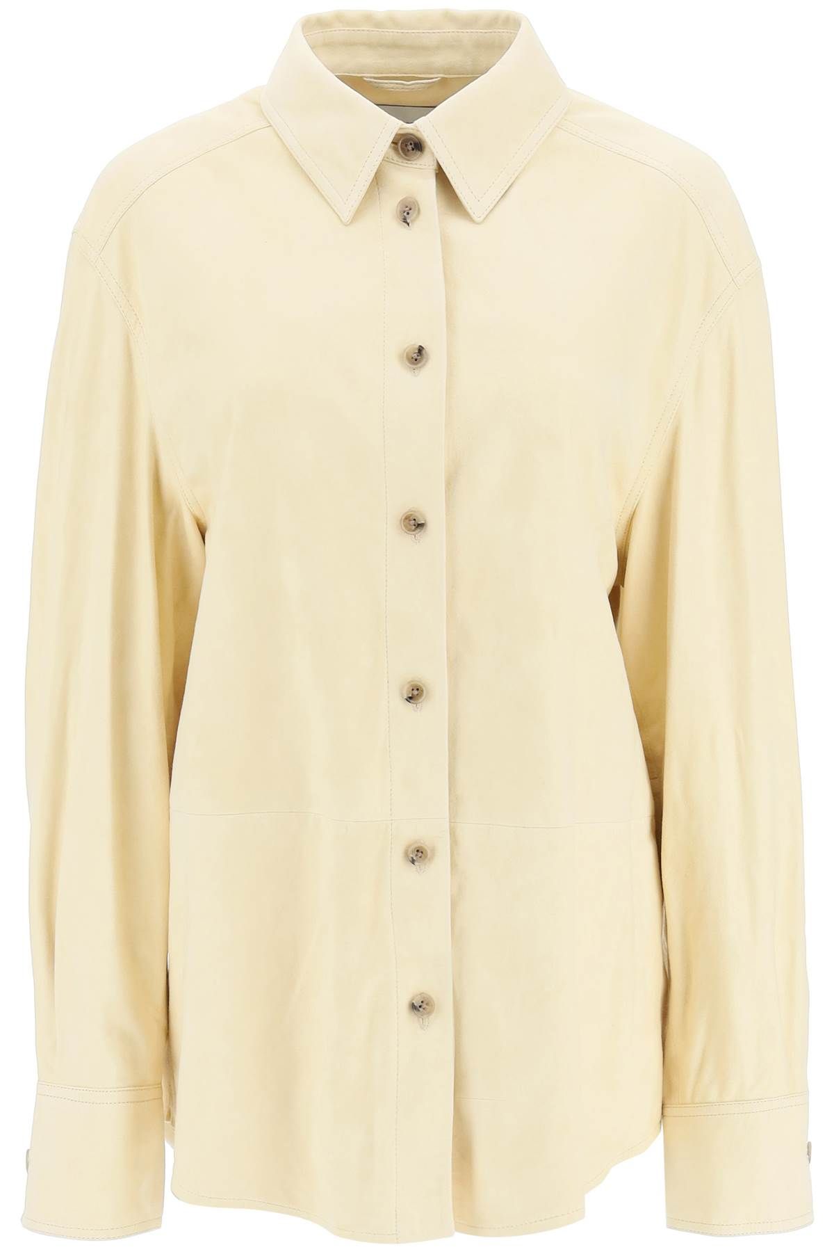 LOULOU STUDIO LOULOU STUDIO suede overshirt