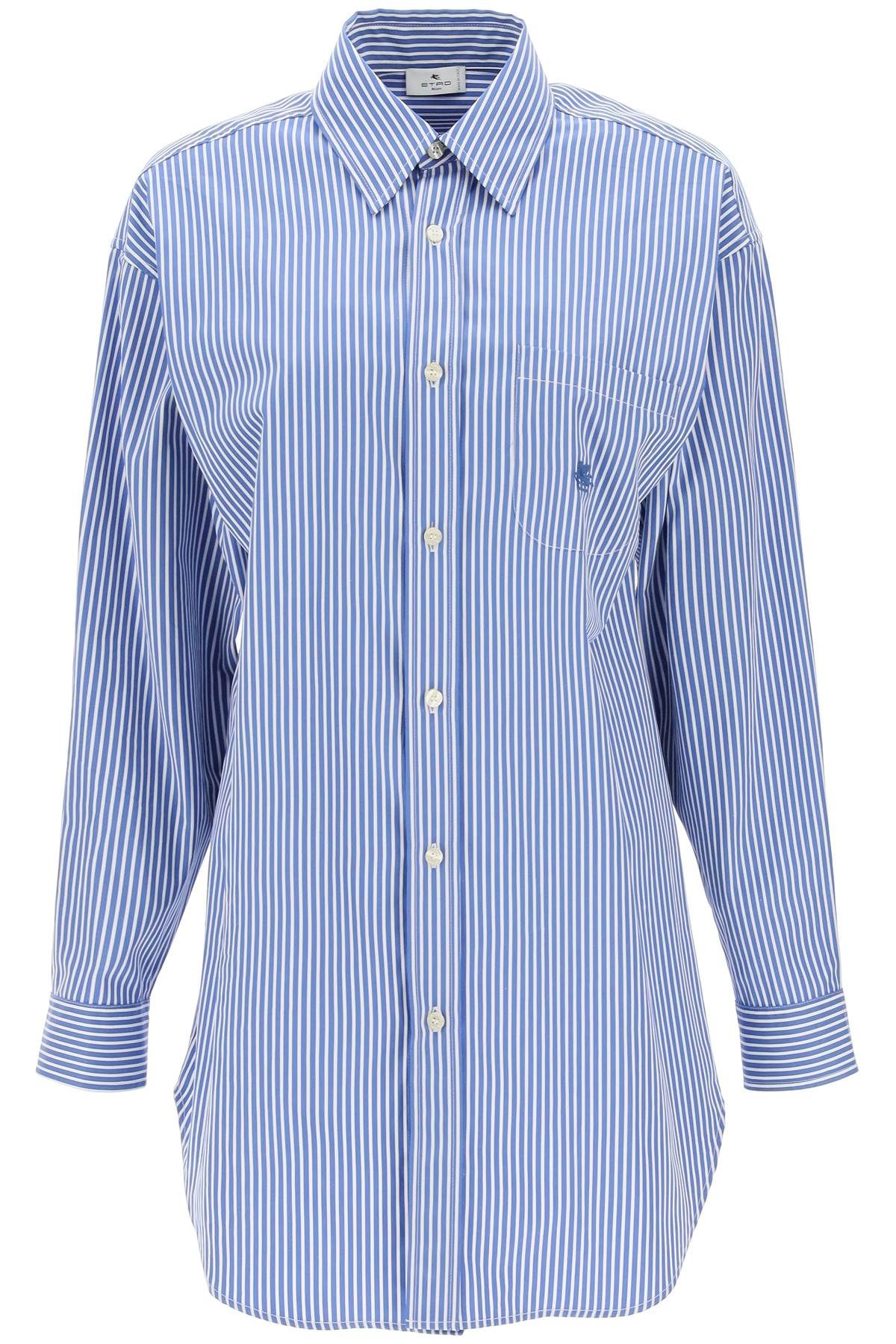 Etro ETRO striped poplin shirt