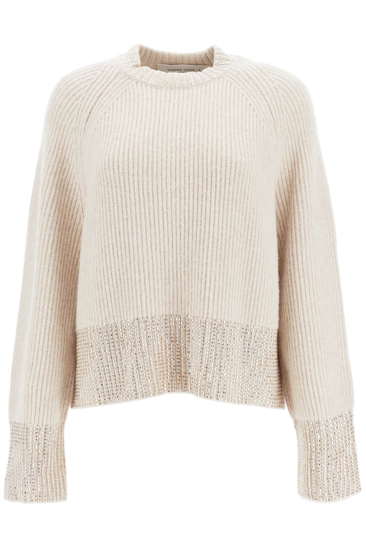 Golden Goose GOLDEN GOOSE boxy sweater with crystals