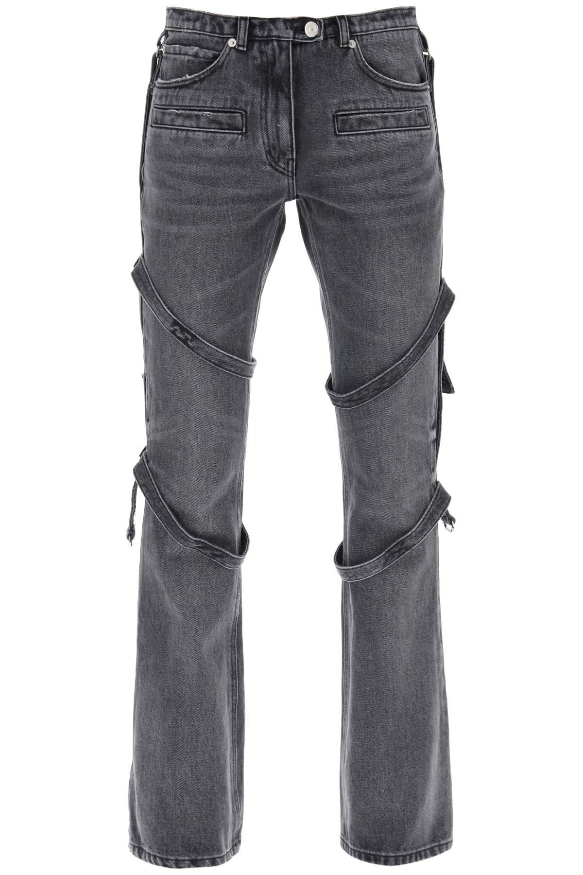 Courrèges COURREGES bootcut jeans with straps