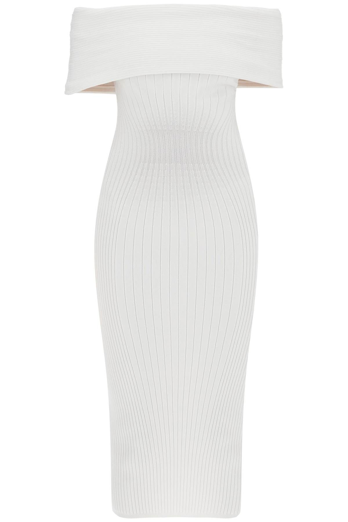 Mugler MUGLER off-shoulder midi