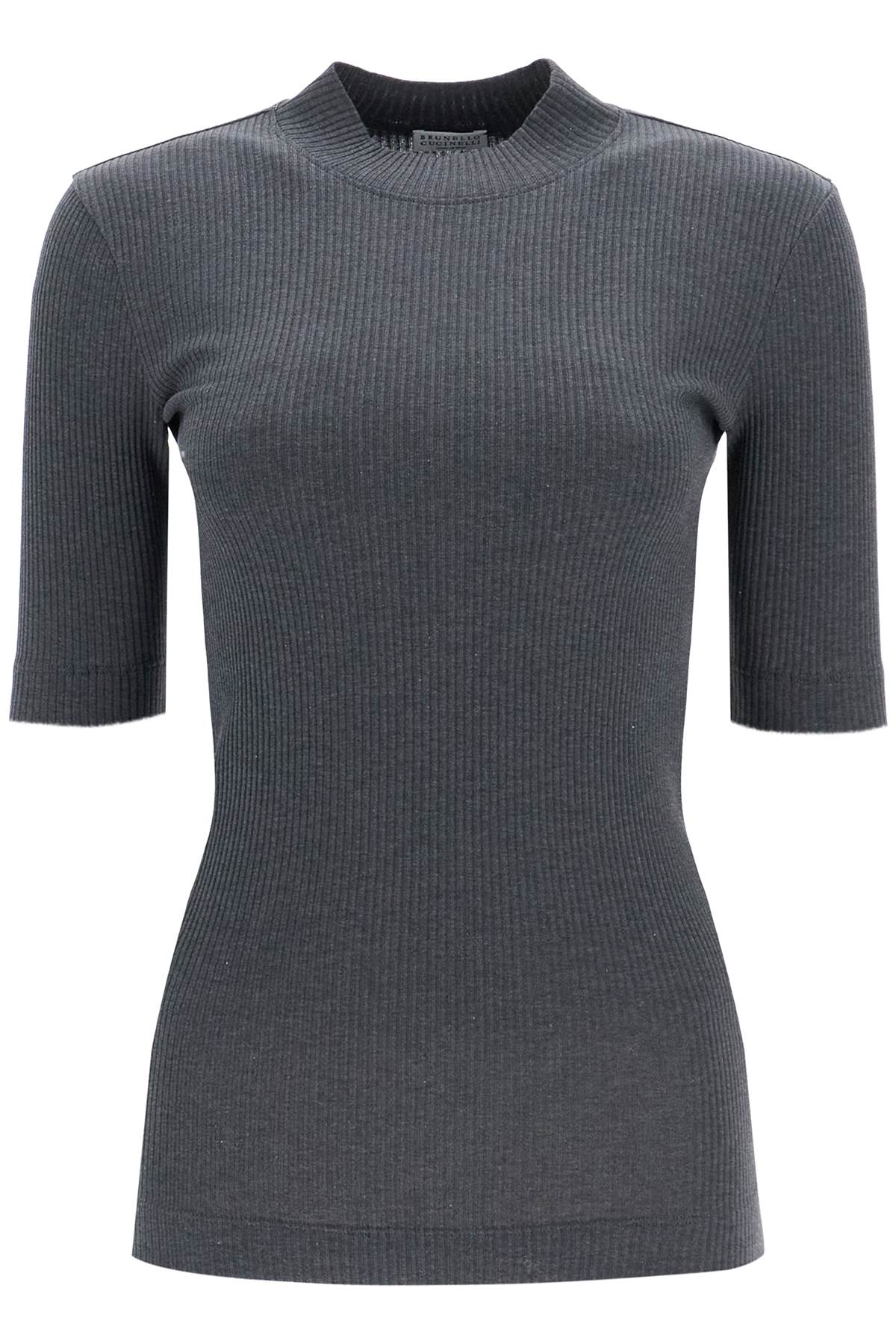 Brunello Cucinelli BRUNELLO CUCINELLI ribbed jersey t-shirt for a