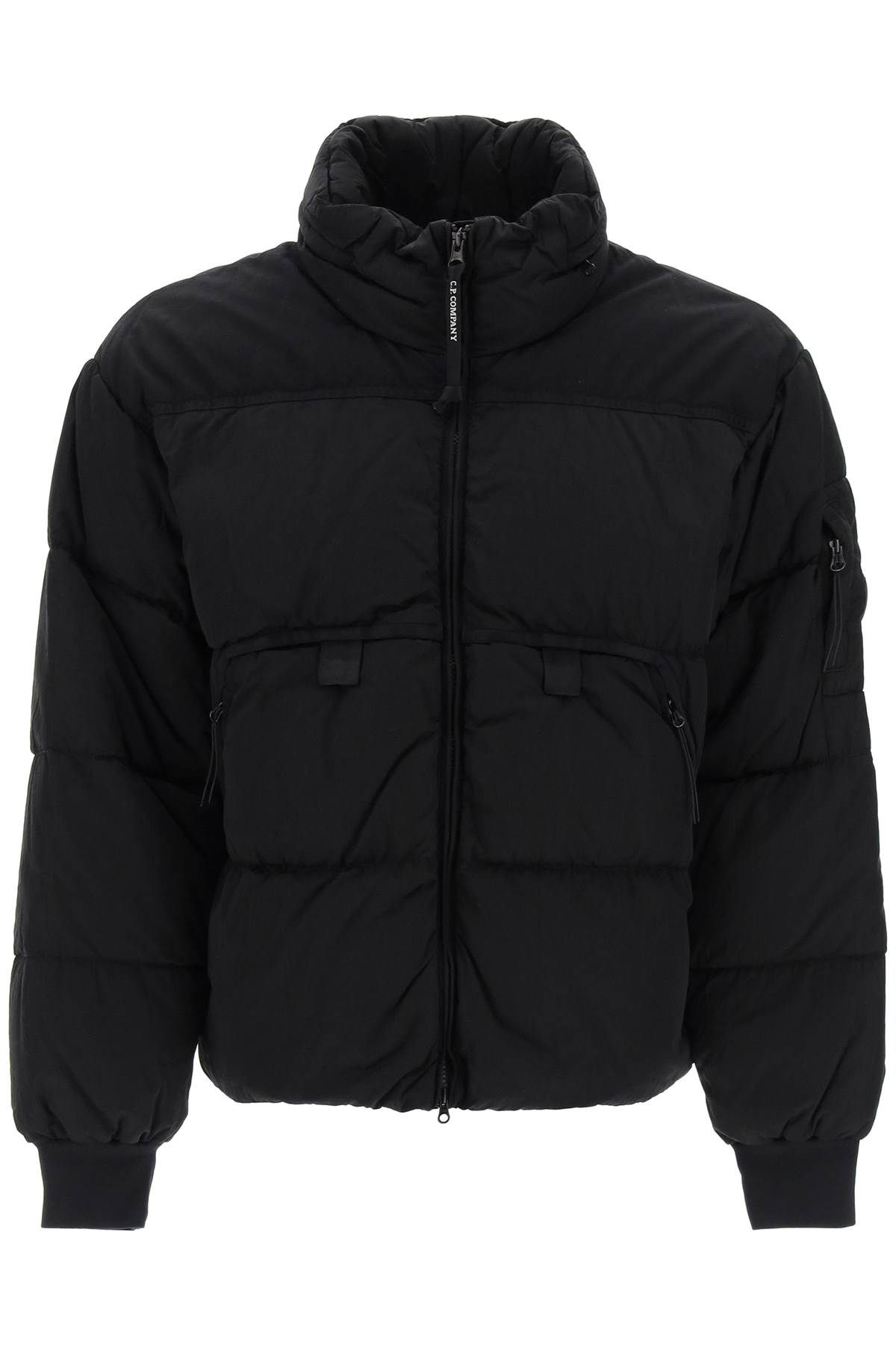 CP COMPANY CP COMPANY eco-chrome short down jacket