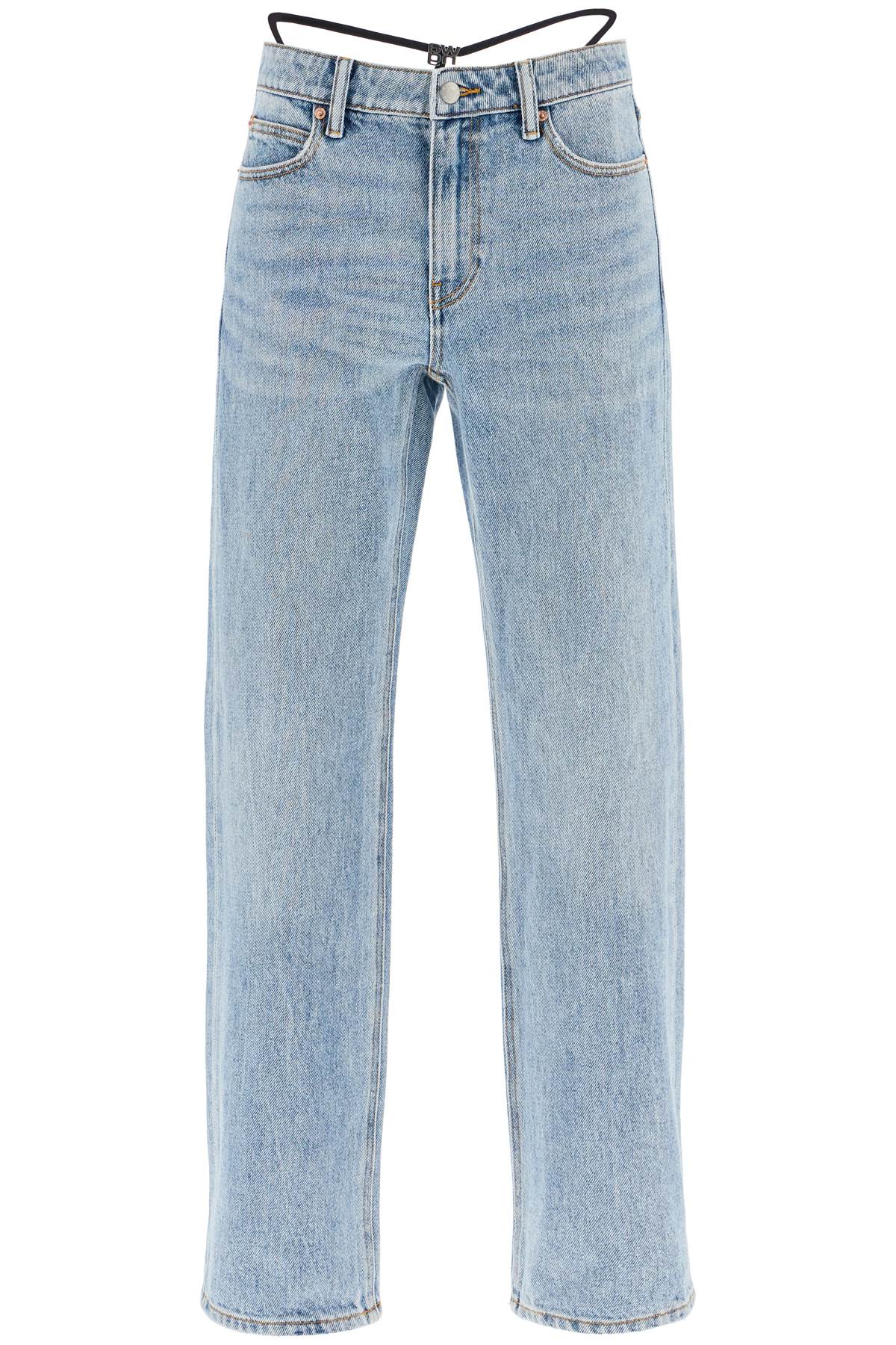 Alexander Wang ALEXANDER WANG straight jeans with integrated thong