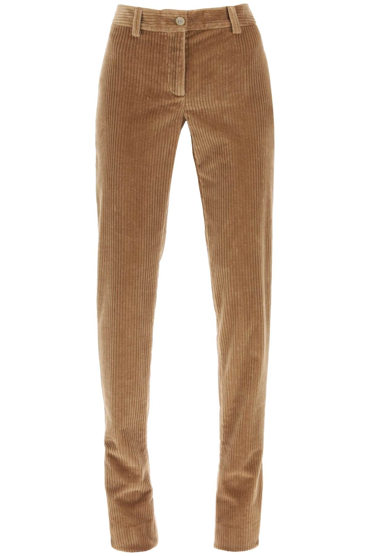 Dolce & Gabbana DOLCE & GABBANA corduroy trumpet pants