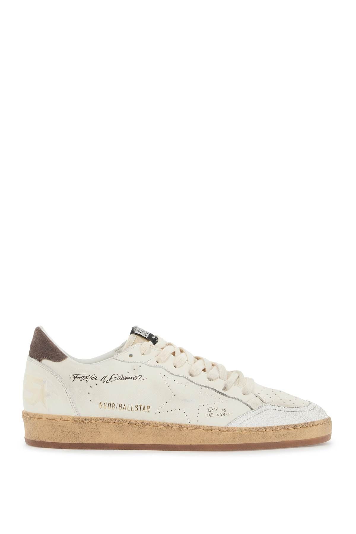 Golden Goose GOLDEN GOOSE leather ball star sneakers in