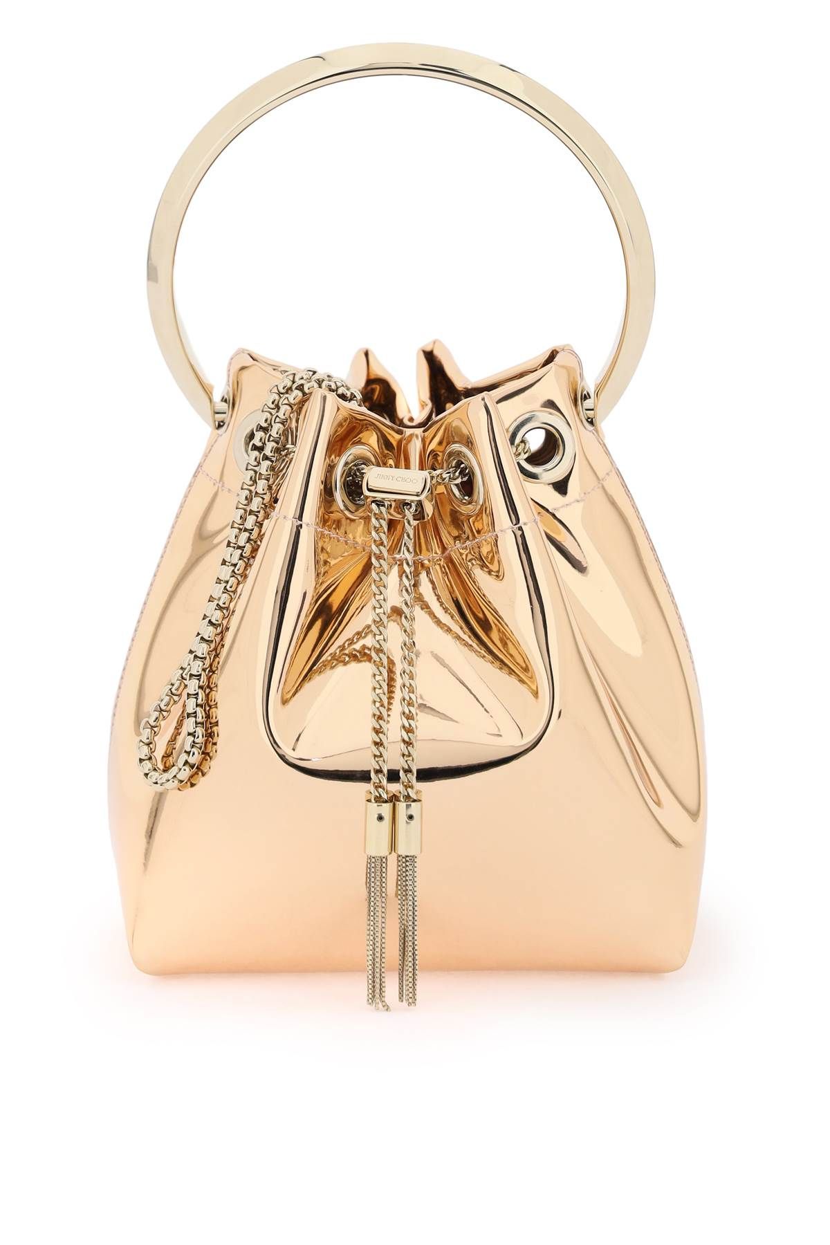 Jimmy Choo JIMMY CHOO bon bon mirror-effect bag