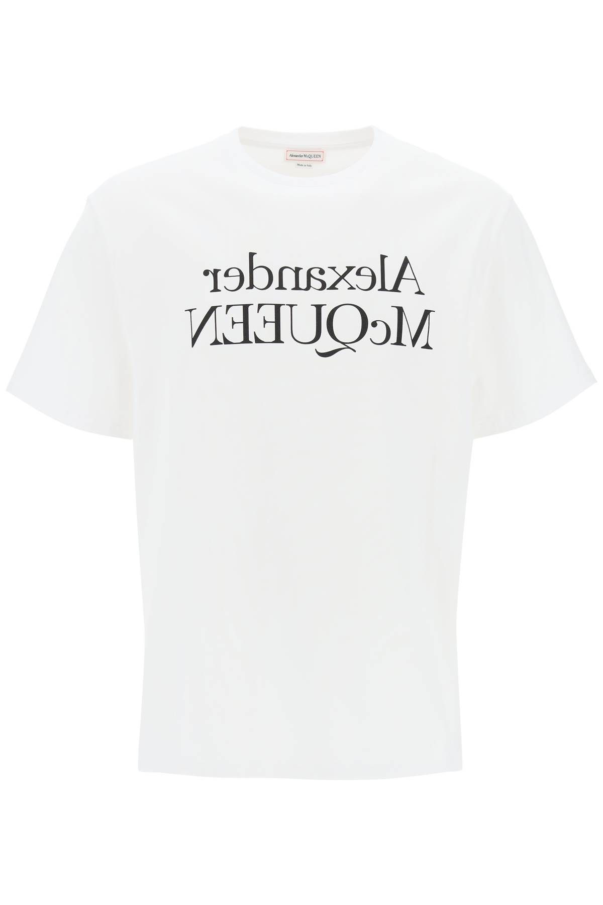 Alexander McQueen ALEXANDER MCQUEEN reflected logo t-shirt