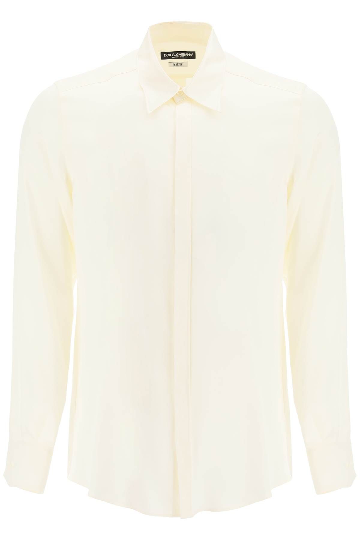 Dolce & Gabbana DOLCE & GABBANA satin 'martini' shirt