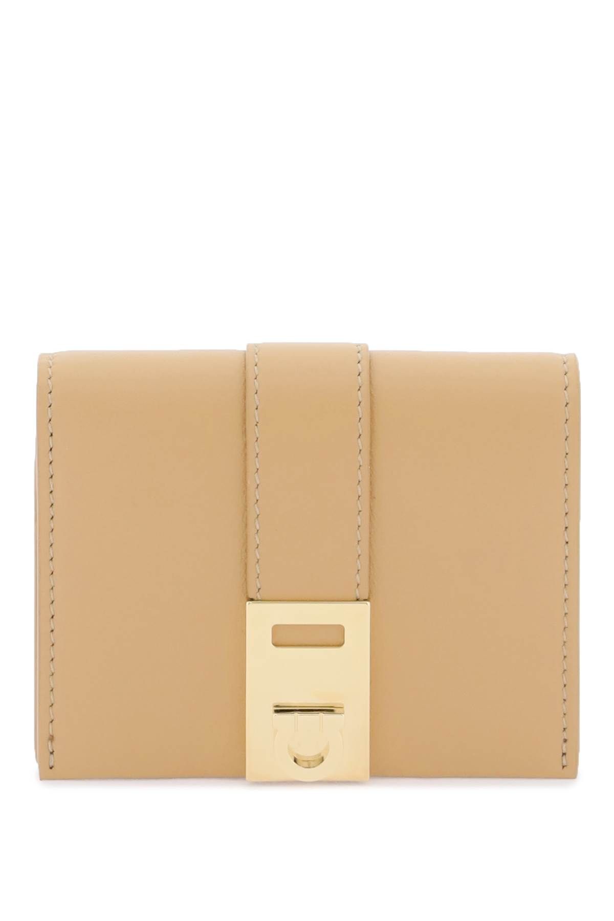 Ferragamo FERRAGAMO hug compact wallet