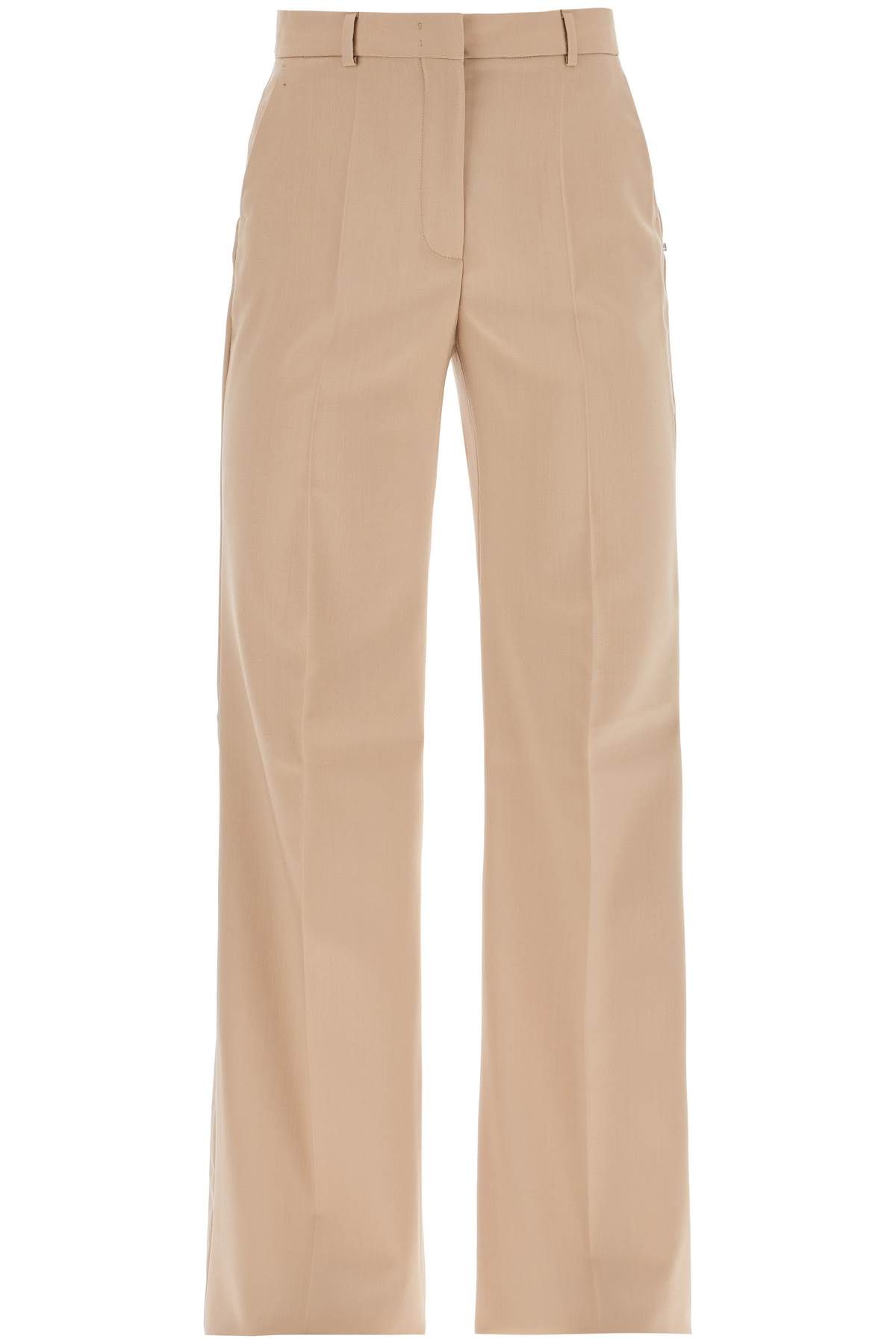 Sportmax SPORTMAX flared wool stretch pants