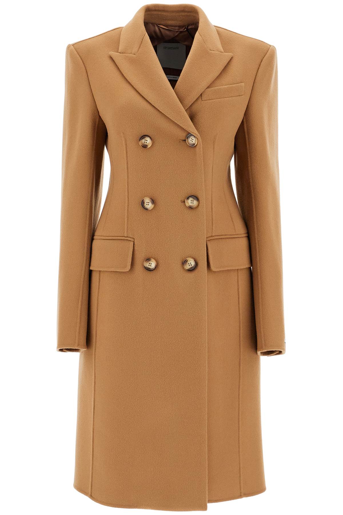 Sportmax SPORTMAX double-breasted virgin wool coat