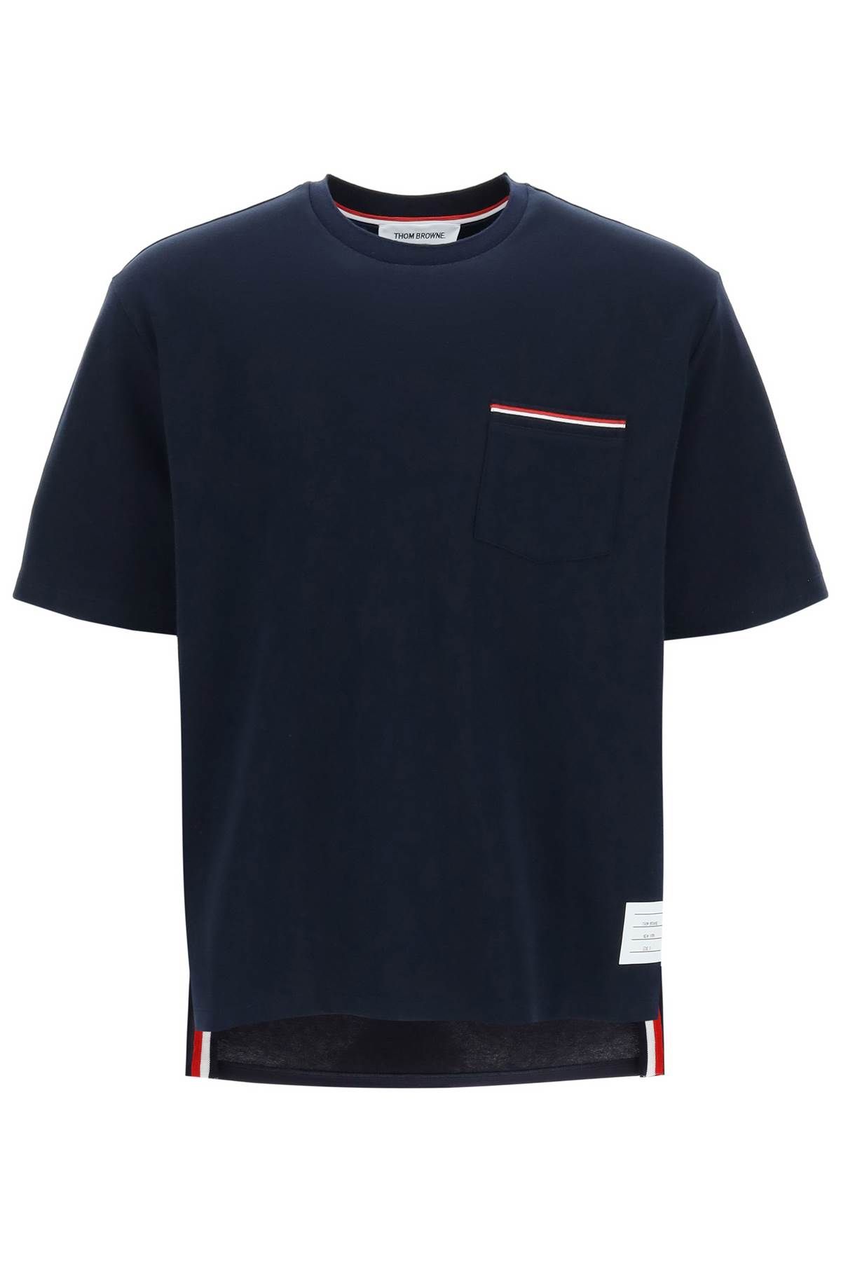 Thom Browne THOM BROWNE oversized t-shirt with