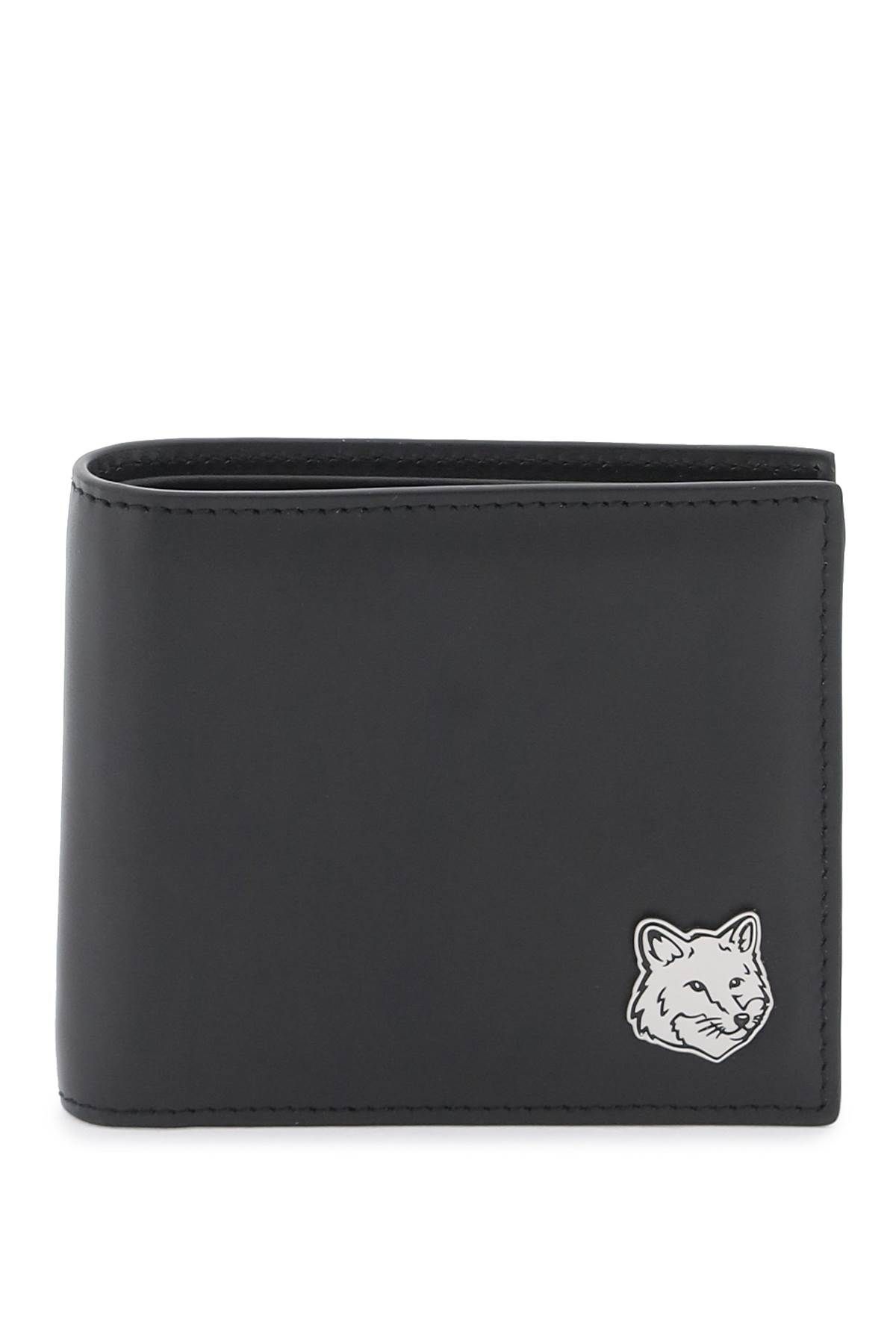 Maison Kitsuné MAISON KITSUNE fox head bi-fold wallet